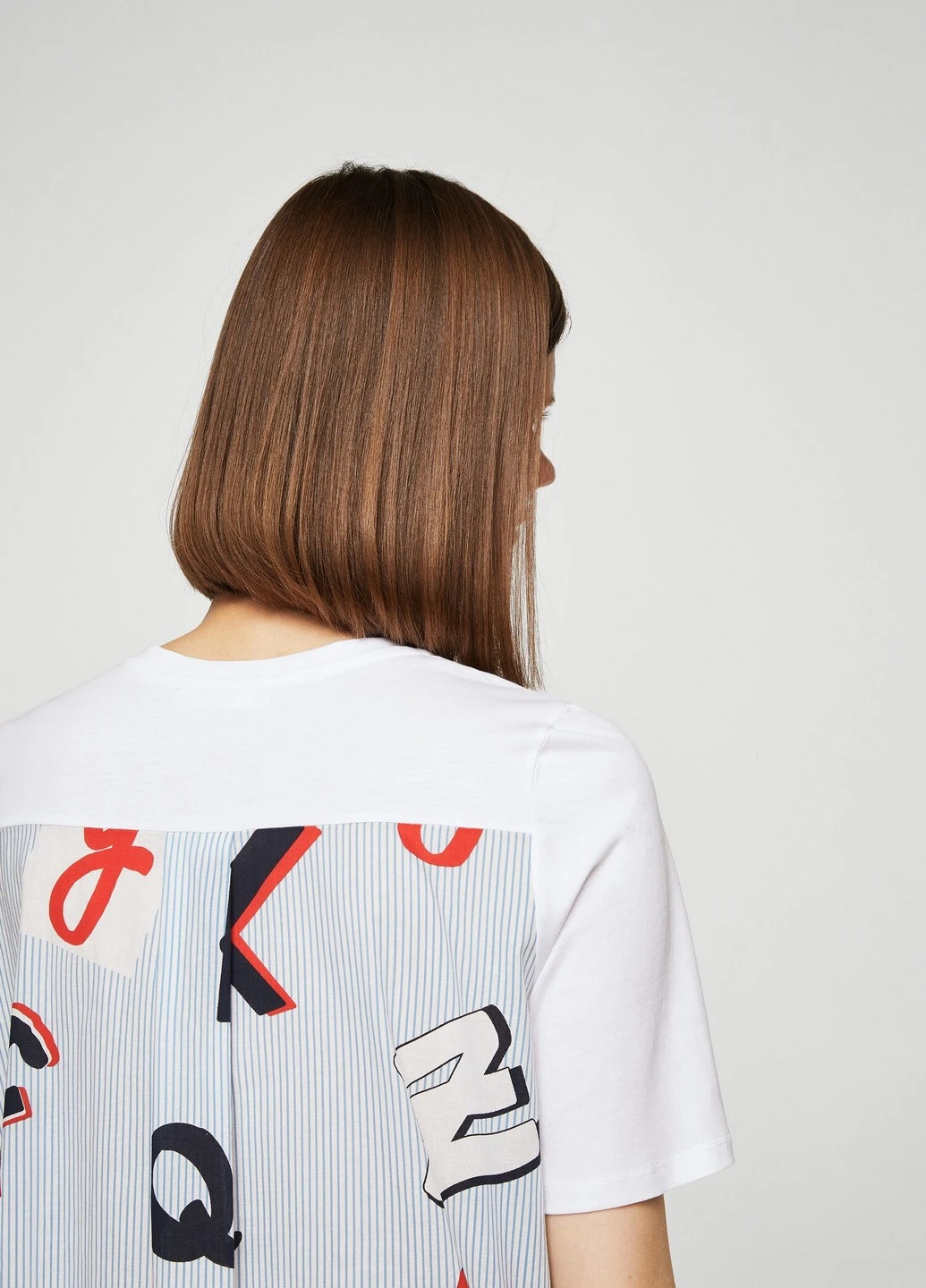 Белое кэжуал платье Mango