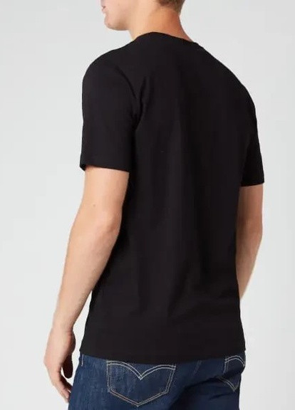 Черная футболка мужская Hugo Boss Casual Men's Tales T-Shirt