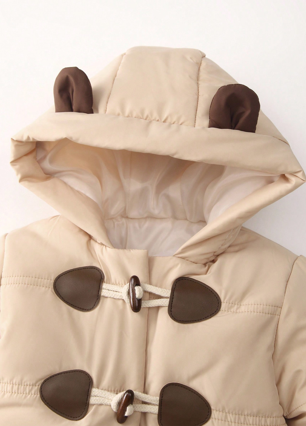 Бежева демісезонна куртка SHEIN