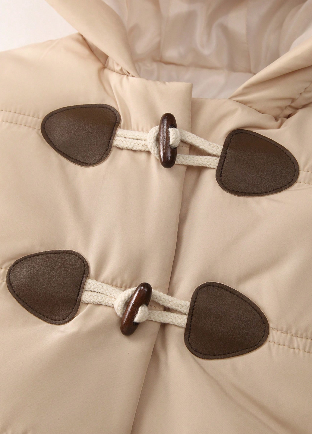 Бежева демісезонна куртка SHEIN