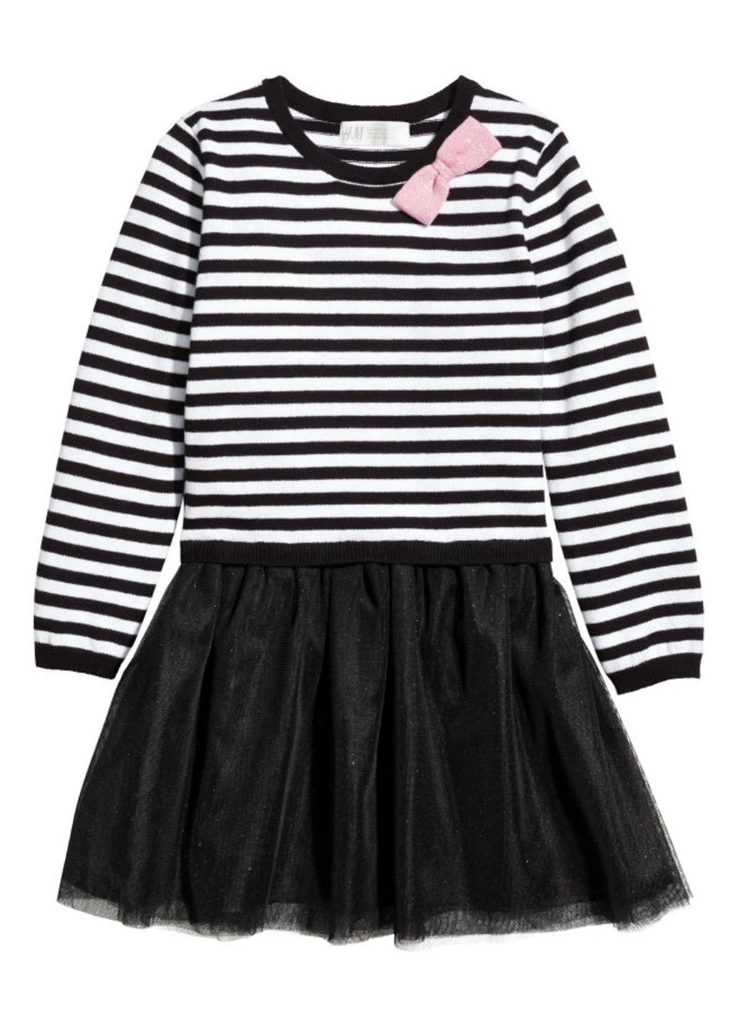 Комбинированное платье H&M (88369679)