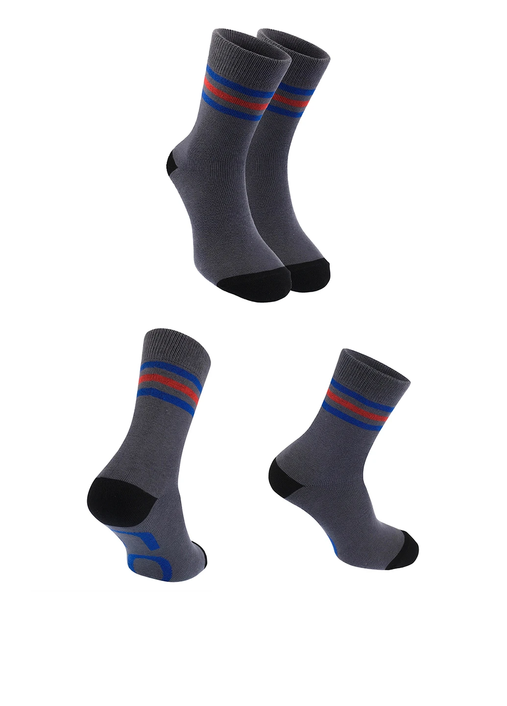 Сірі носки Mo-Ko-Ko Socks смужки (25064162)