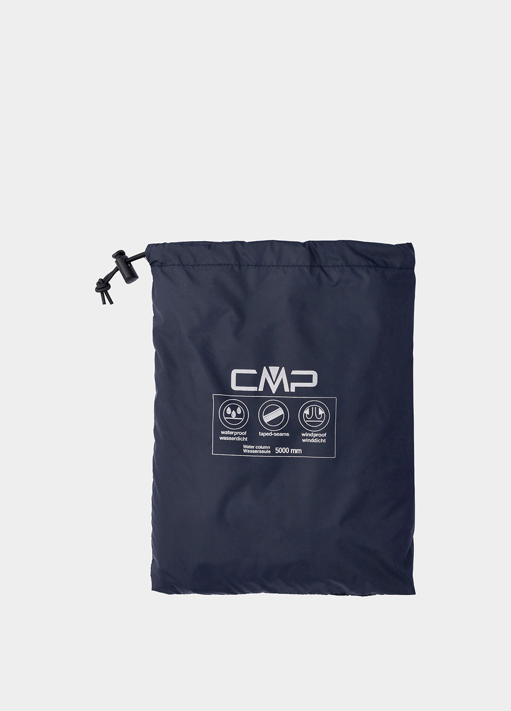 Синяя демисезонная ветровка CMP MAN JACKET RAIN FIX HOOD