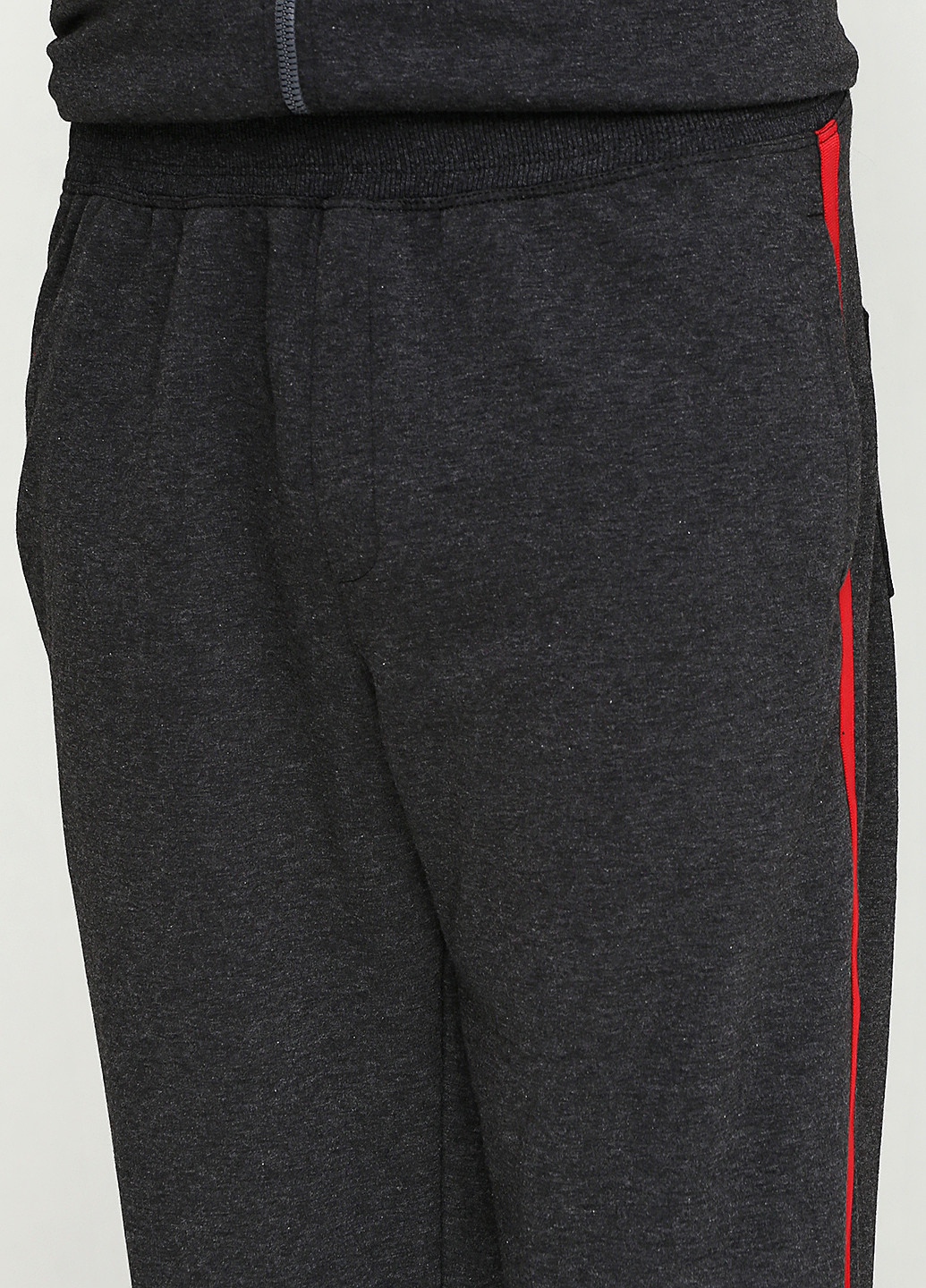 Темно-серые спортивные демисезонные зауженные брюки DOcK