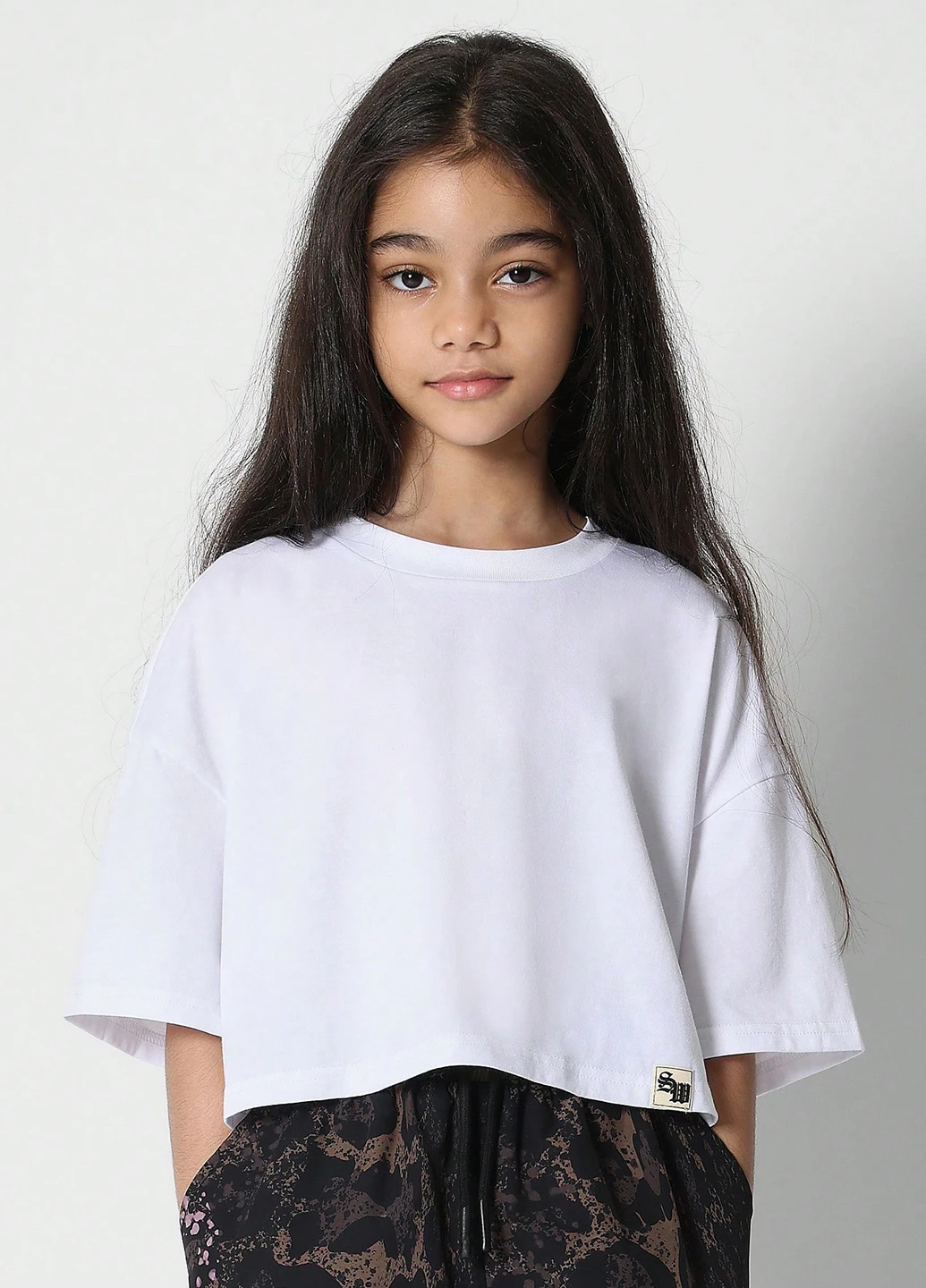 Комбинированный летний комплект (топ, брюки) SHEIN