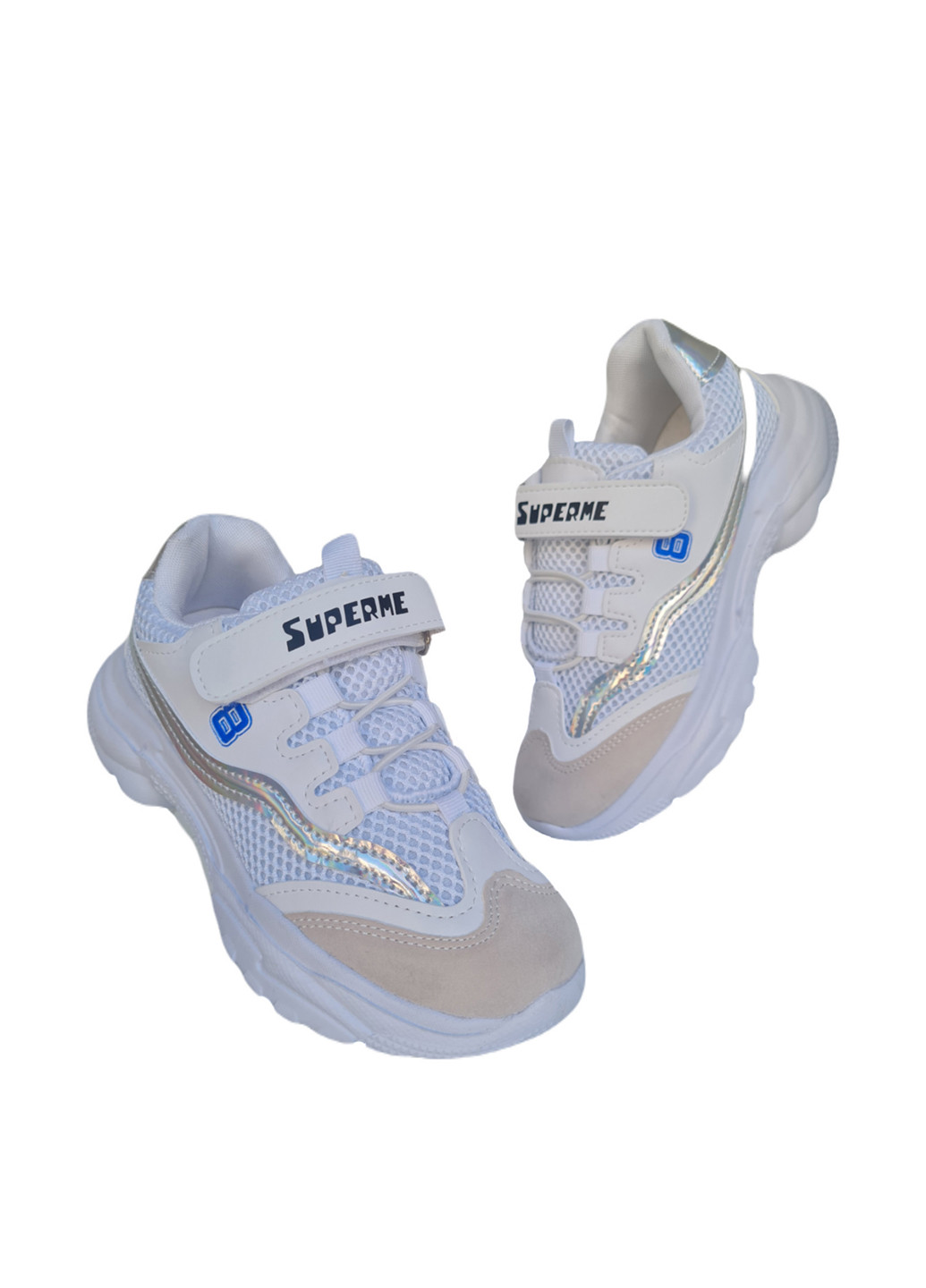 Белые демисезонные кроссовки Violetta