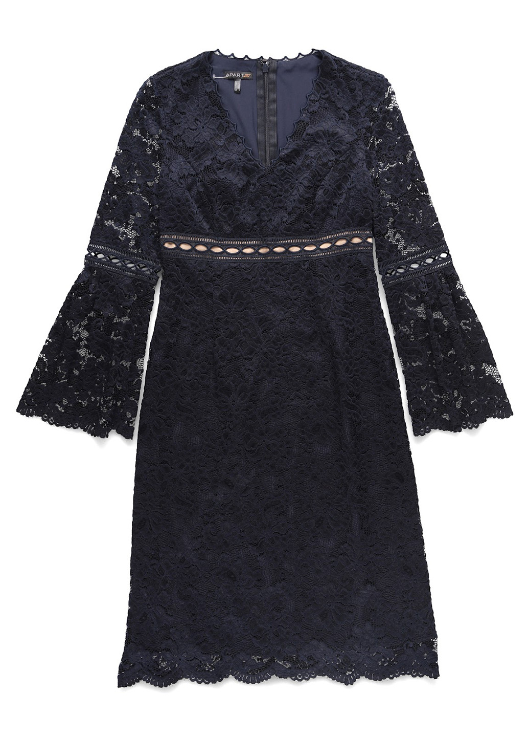 Темно-синя кежуал сукня Apart однотонна