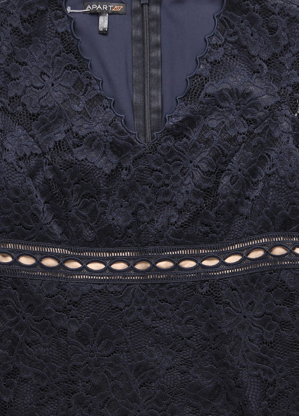 Темно-синя кежуал сукня Apart однотонна