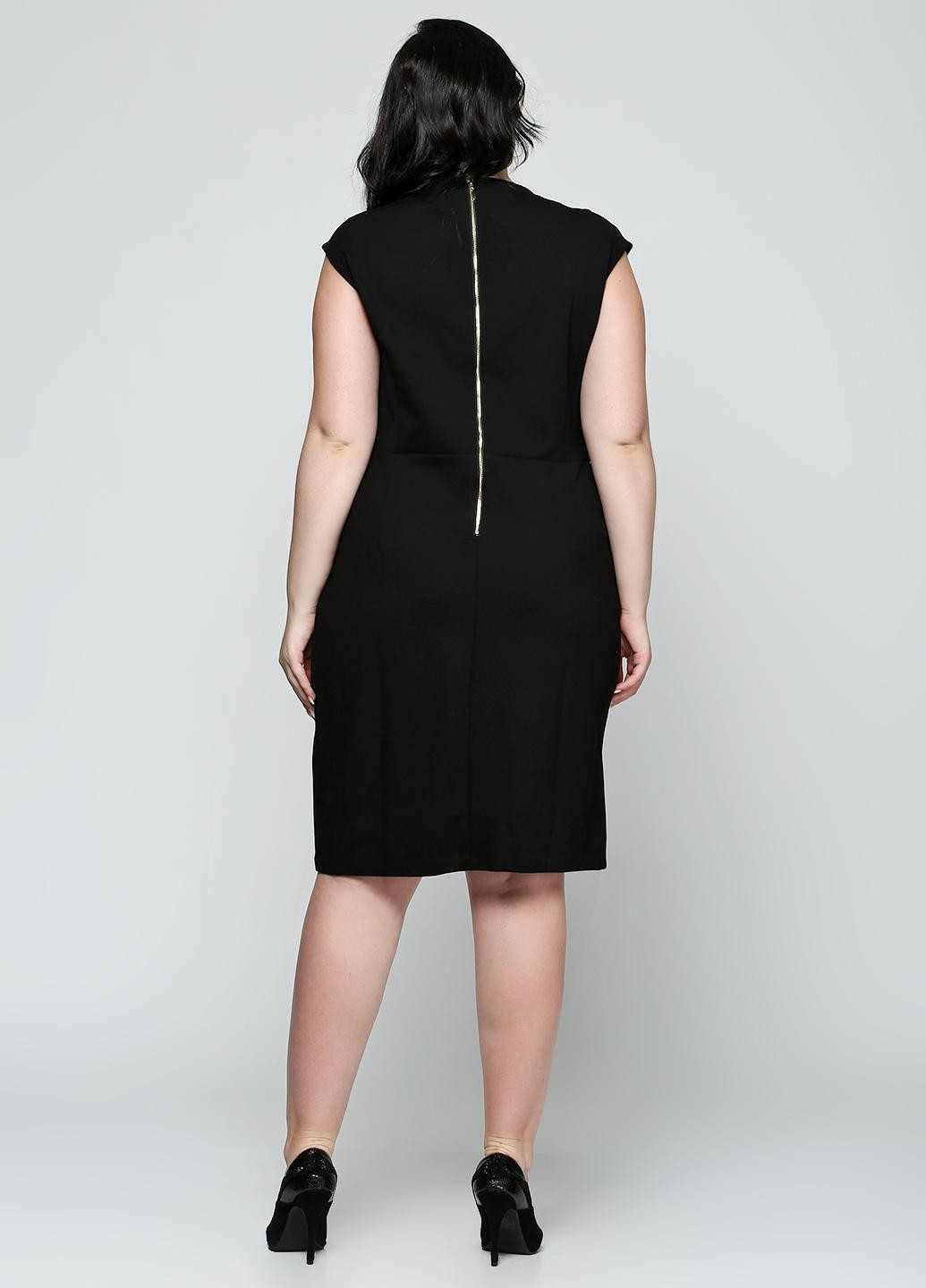 Чорна ділова сукня футляр H&M