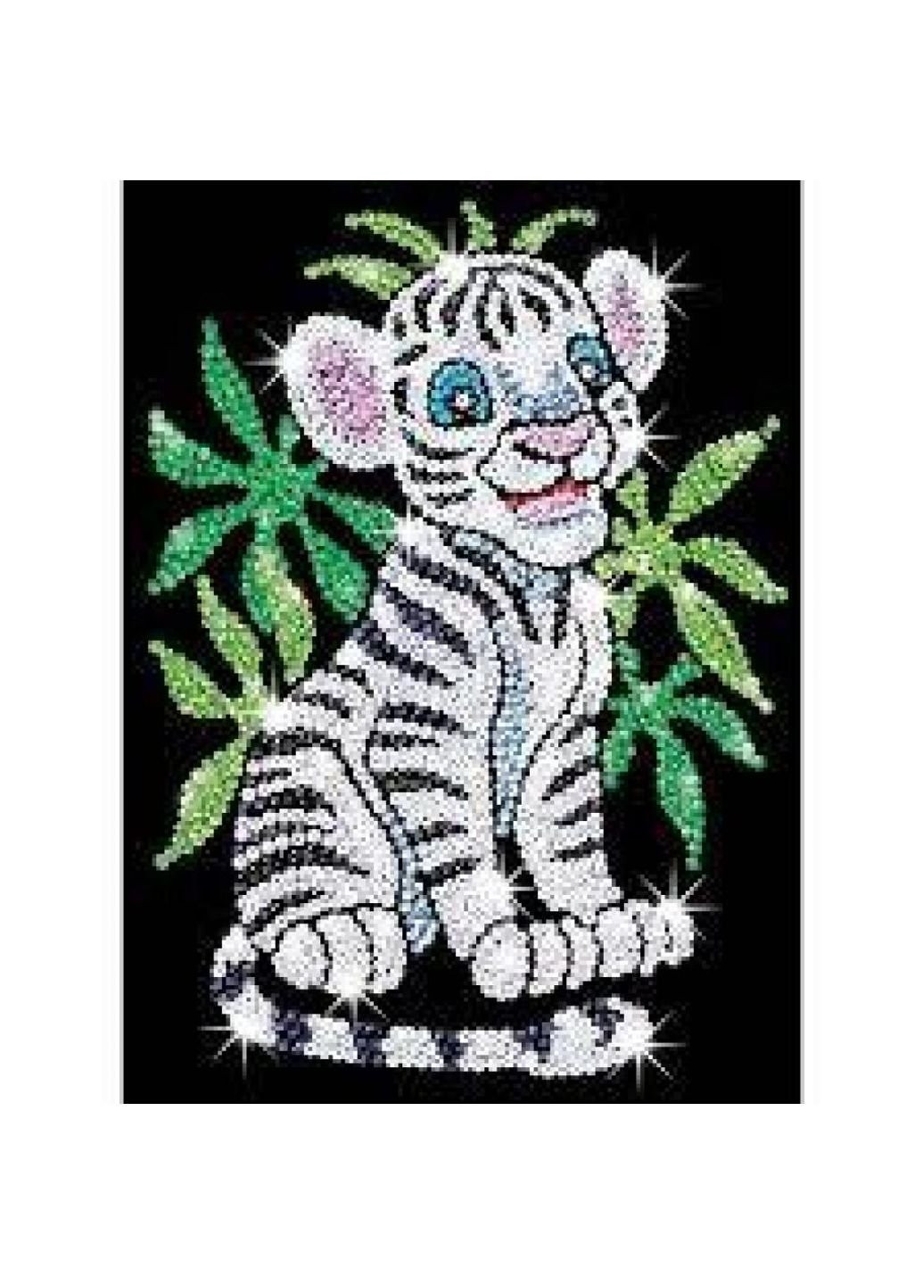 Набор для творчества RED Toby the White Tiger Cub (SA0906) Sequin Art (254065564)