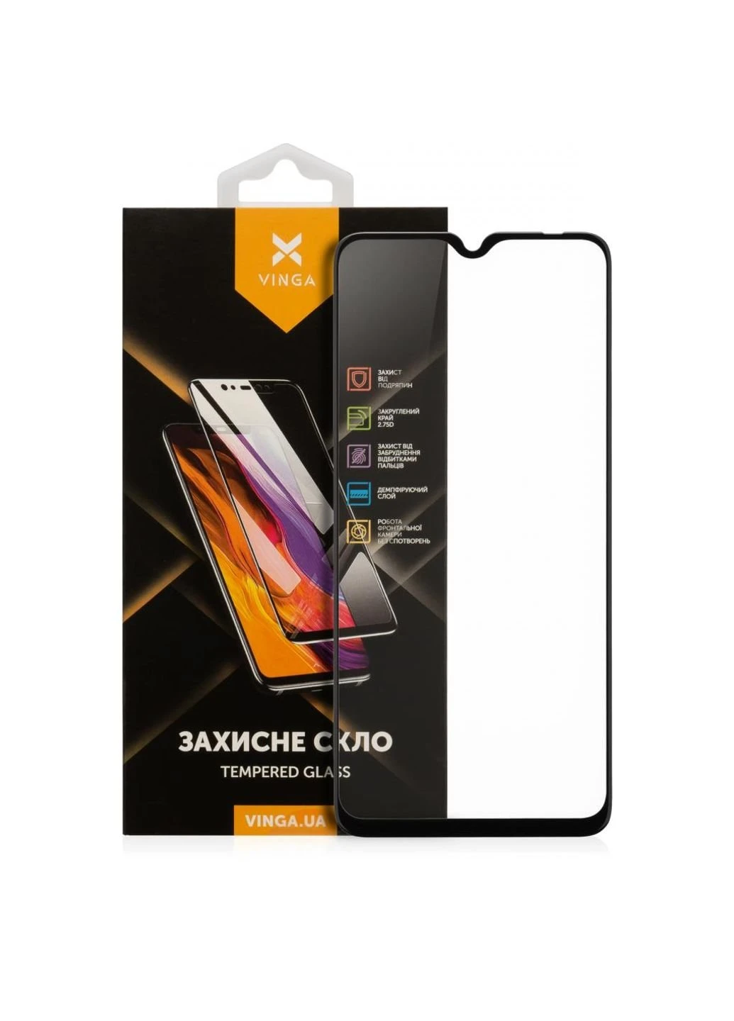 Стекло защитное Xiaomi Redmi 9T (VGXR9T) Vinga (249599409)