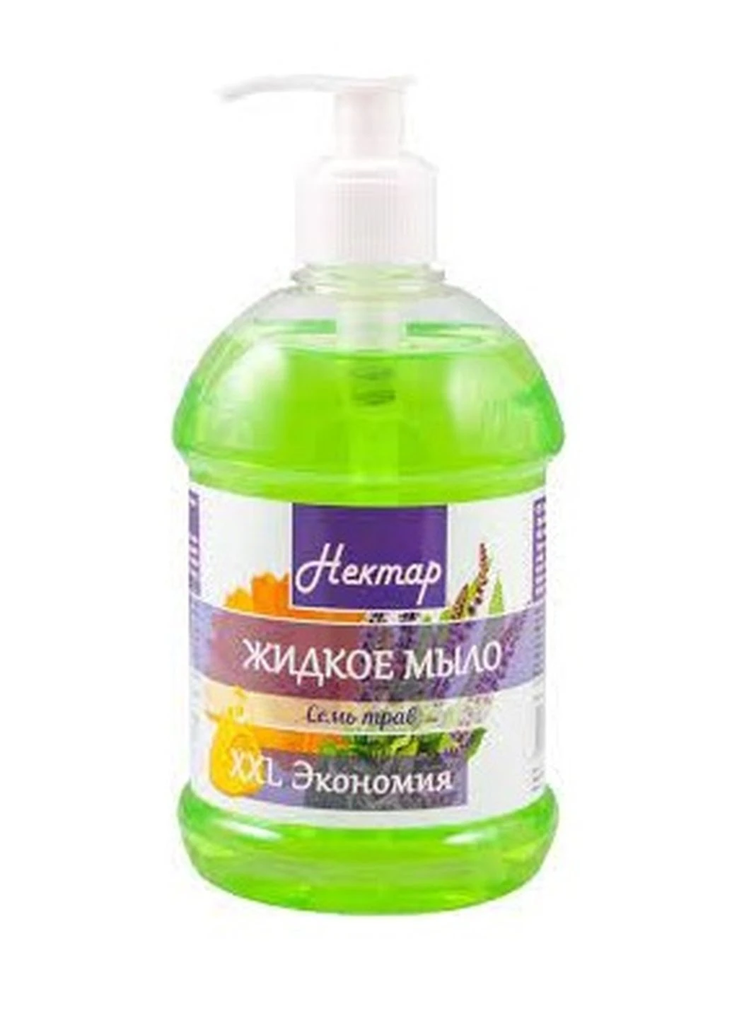 Рідке мило Сім Трав 500 мл Aqua Cosmetics (248898443)