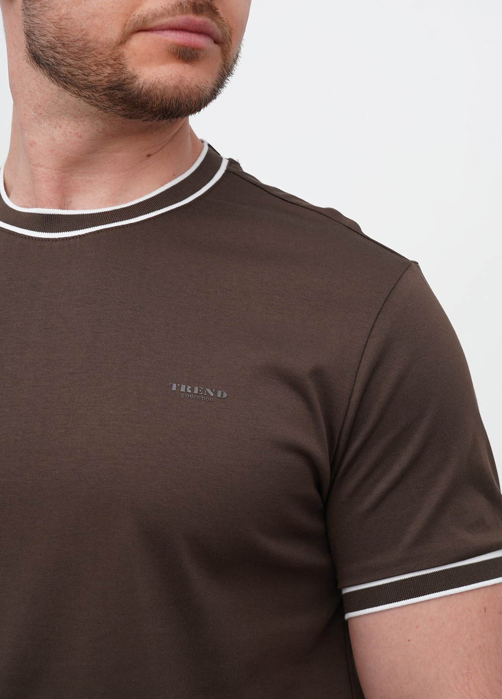 Хаки (оливковая) футболка Trend Collection