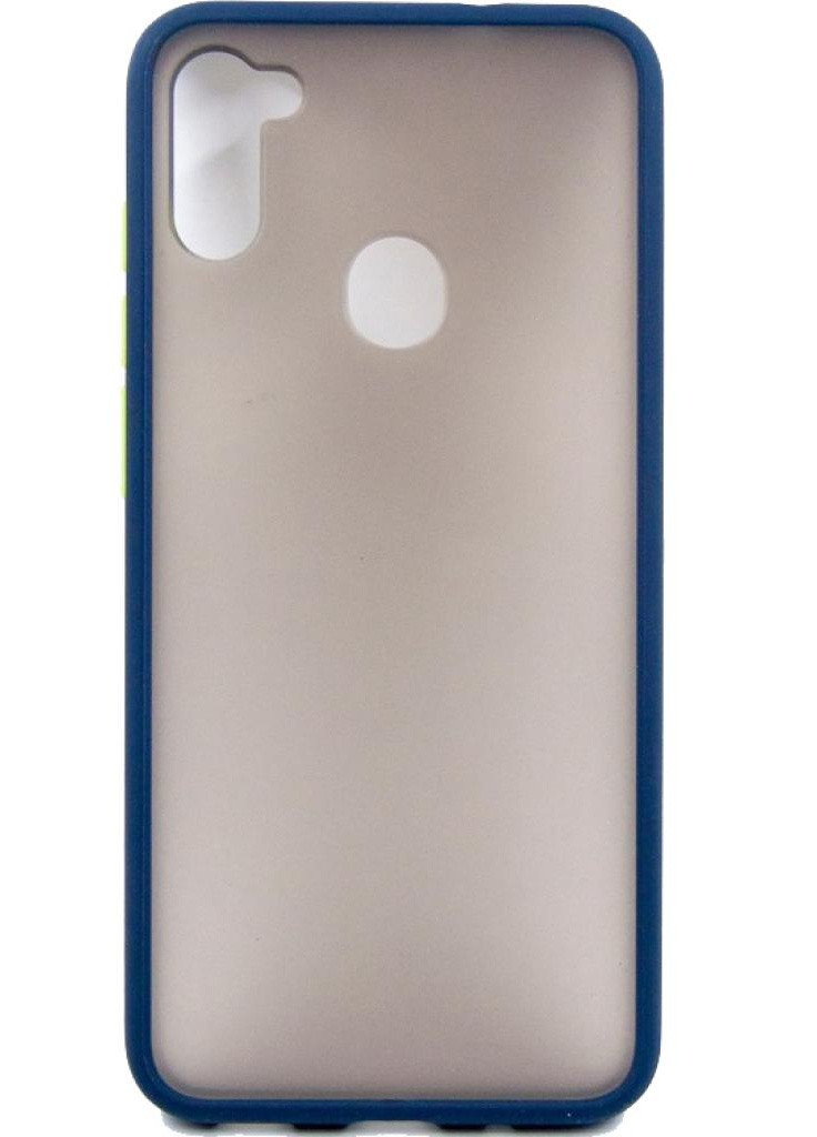 Чохол для мобільного телефону (смартфону) Matt Samsung Galaxy M11, blue (DG-TPU-MATT-48) (DG-TPU-MATT-48) DENGOS (201492114)