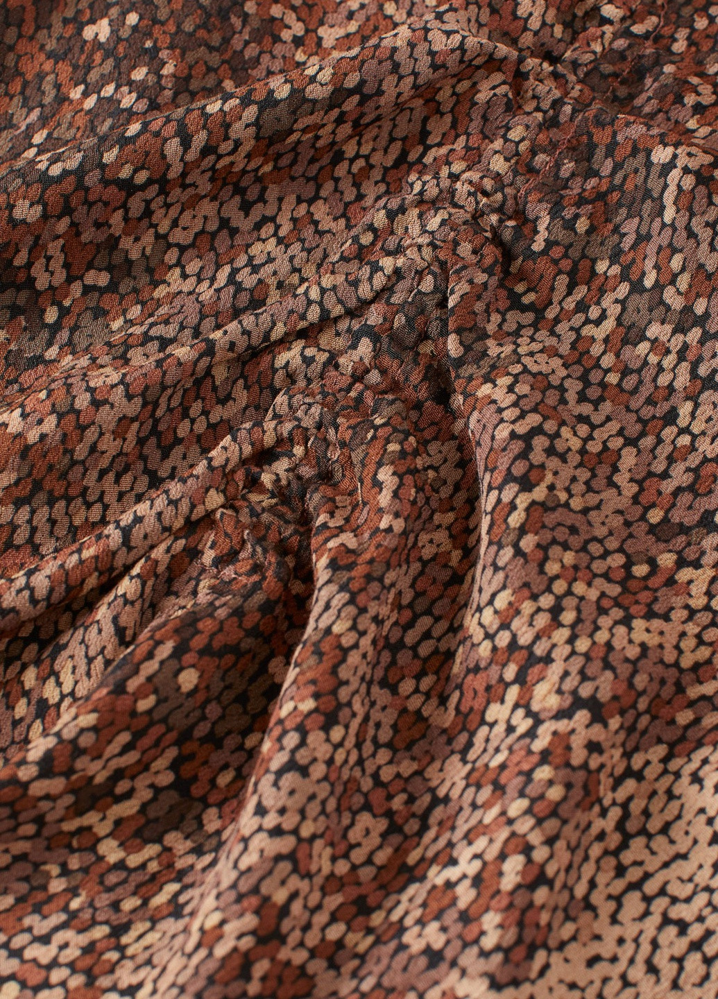 Коричнева блуза H&M