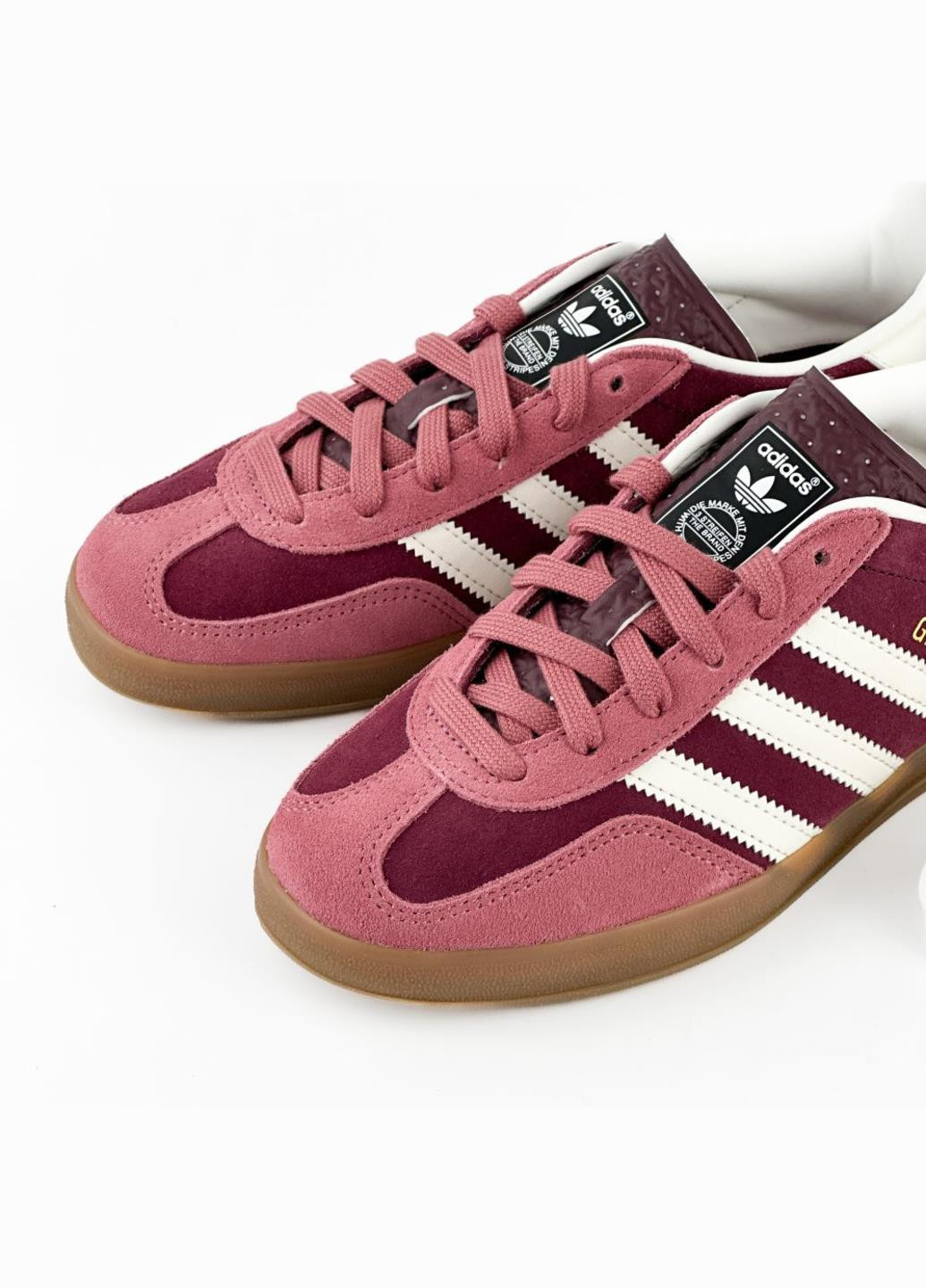 Кроссовки IF9647 adidas Gazelle Indoor бордовые демисезоны (317251664)