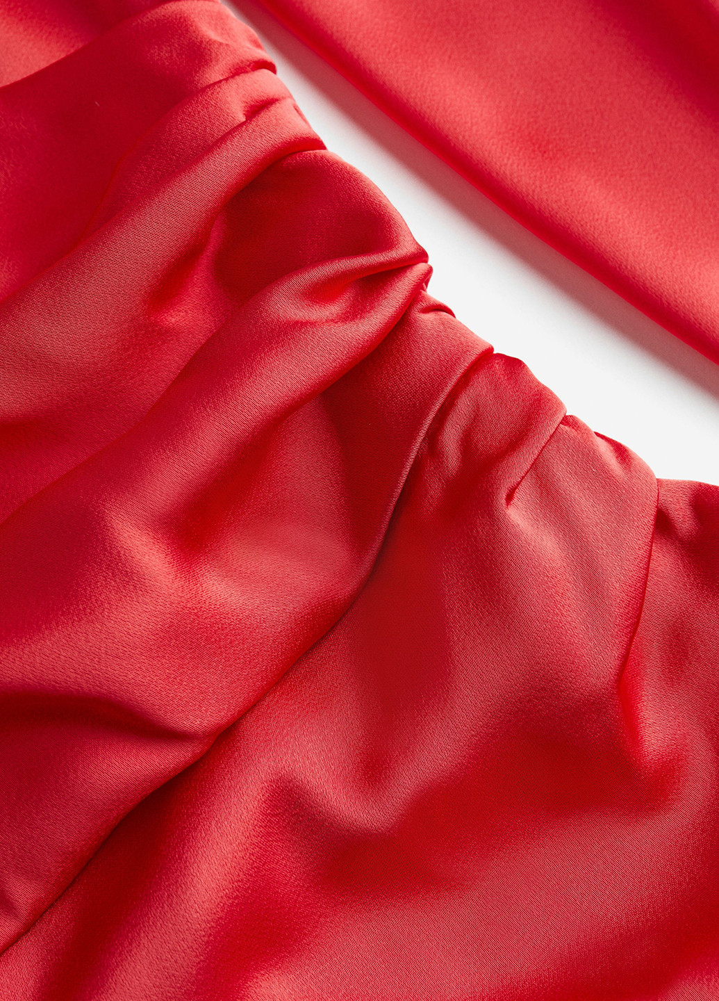 Червона кежуал сукня на запах H&M однотонна