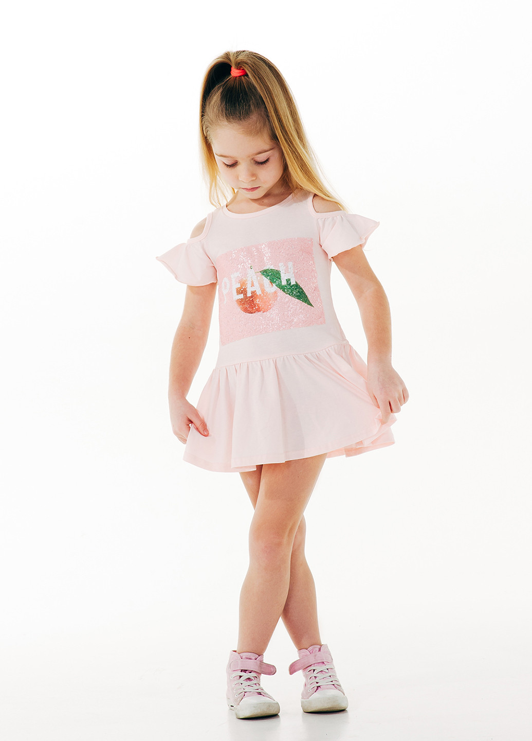 Персикова платье Смил (132961106)