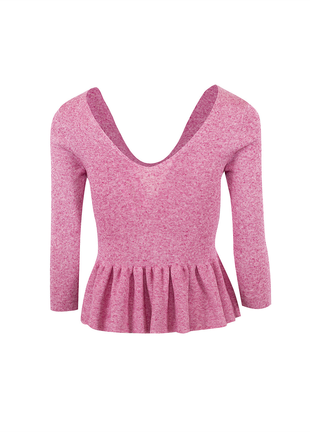 Розовый демисезонный пуловер пуловер Only