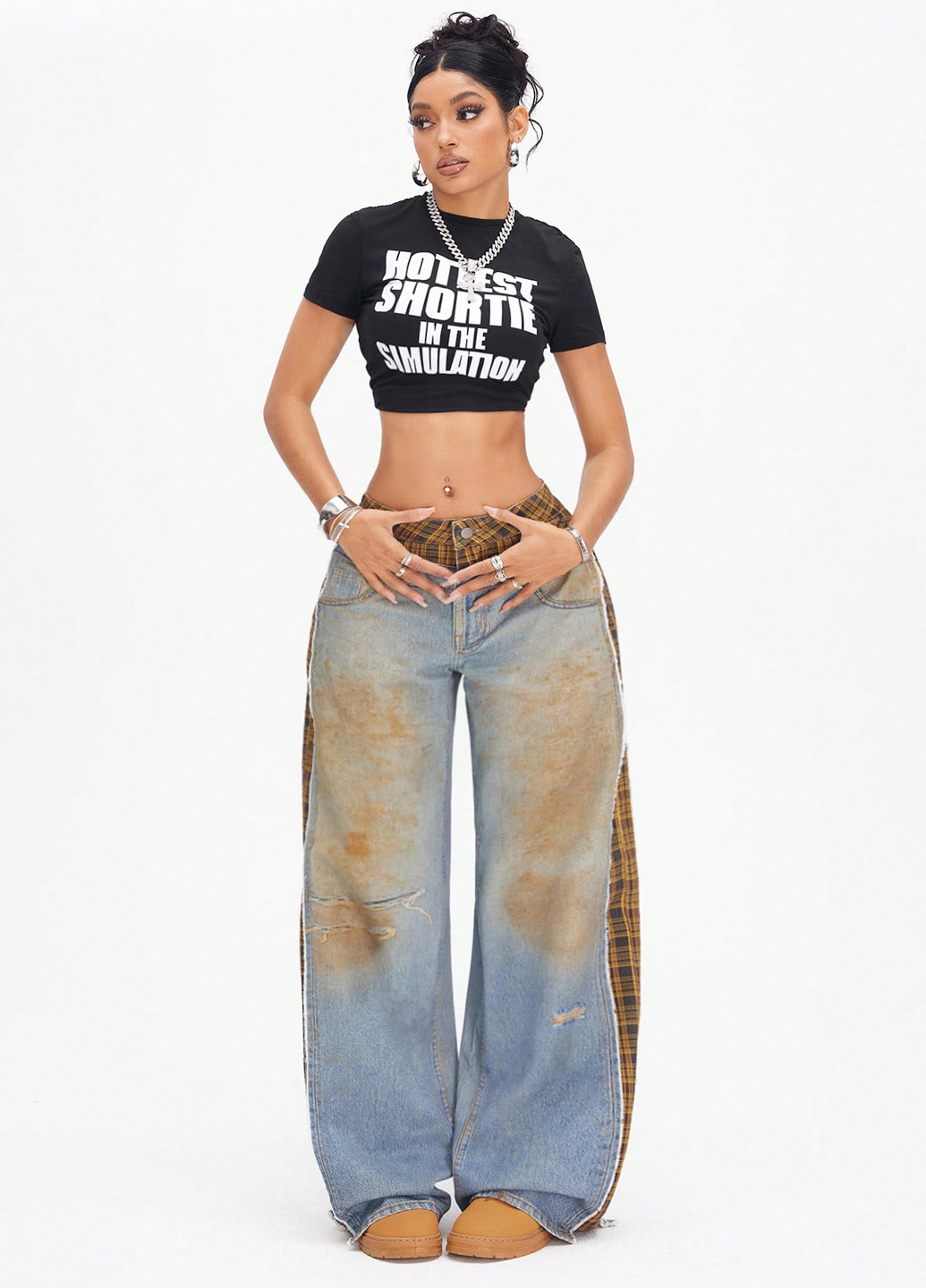 Джинси SHEIN - (366091135)