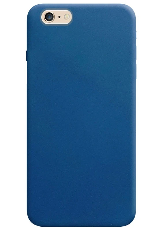 Силіконовий чохол Candy для Apple iPhone 6 / 6s plus (5.5 ') Синій (is_00000040531_11) Epik (229725042)
