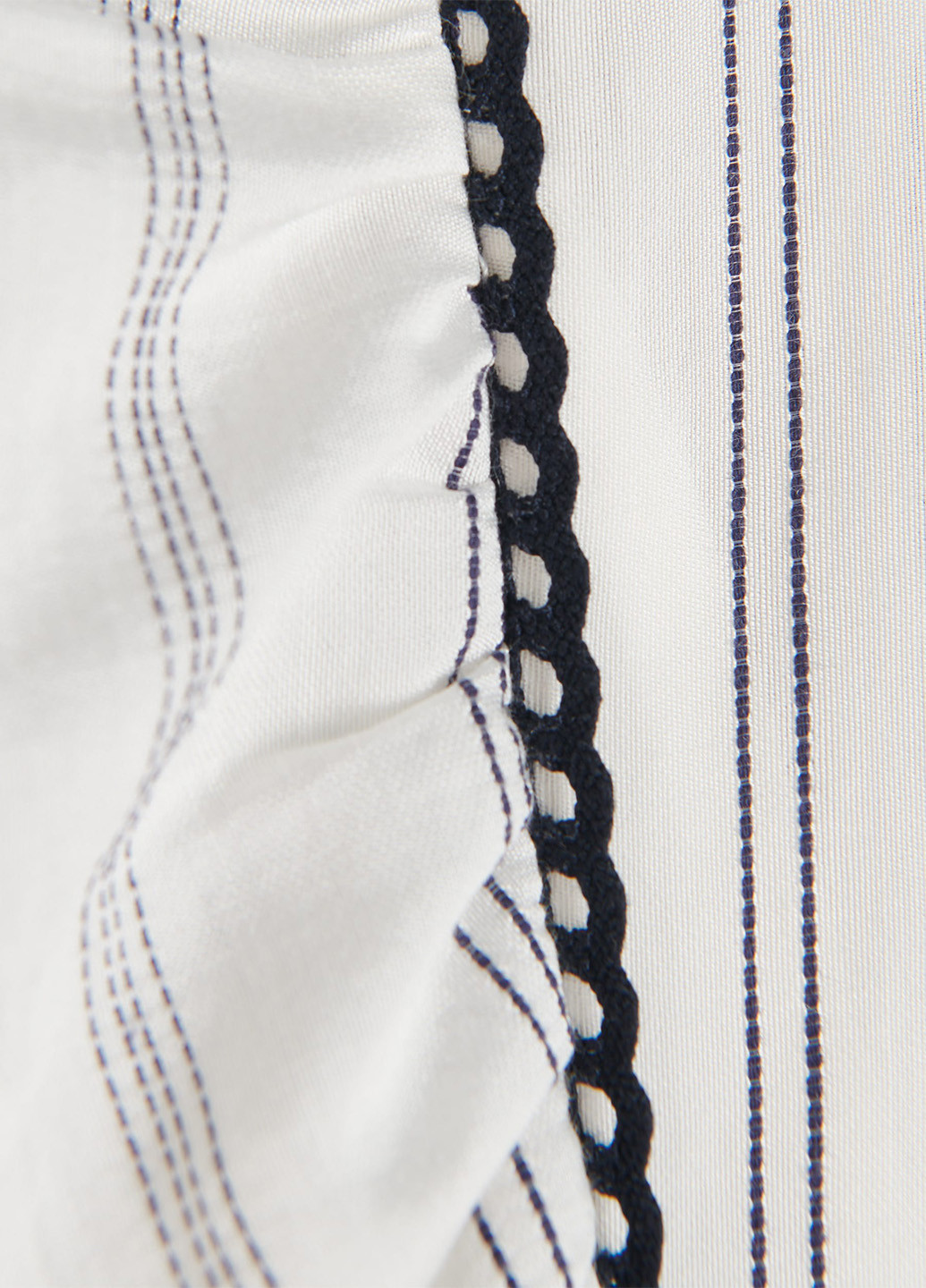 Білий кежуал сукня кльош Reserved в смужку