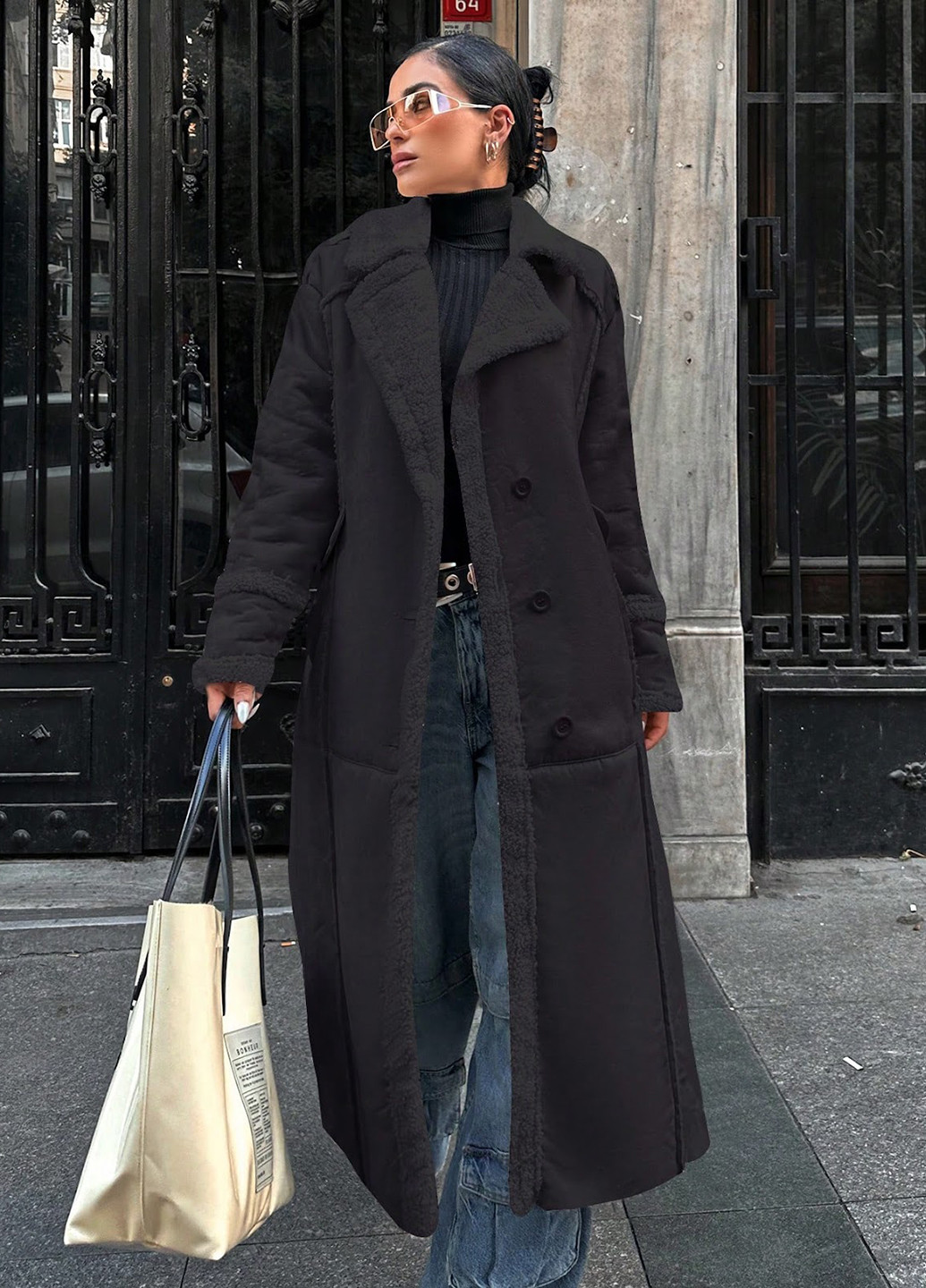 Дубленка SHEIN (330486883)