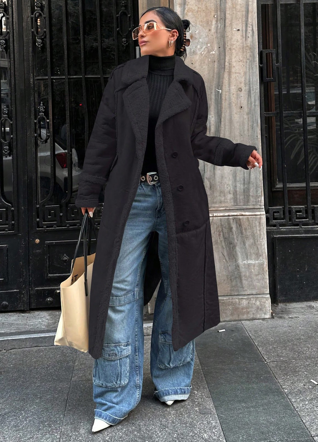 Дубленка SHEIN (330486883)