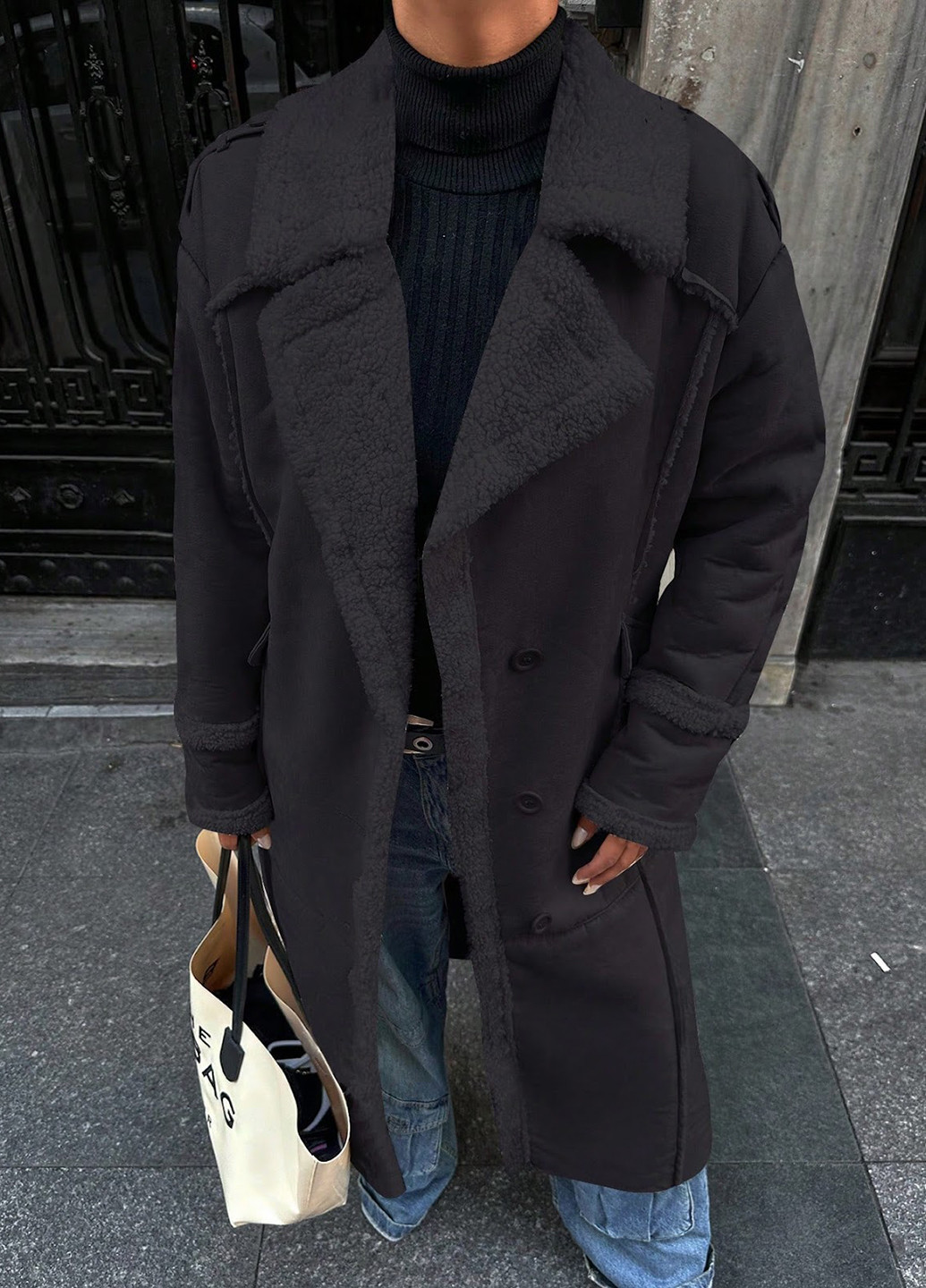 Дубленка SHEIN (330486883)