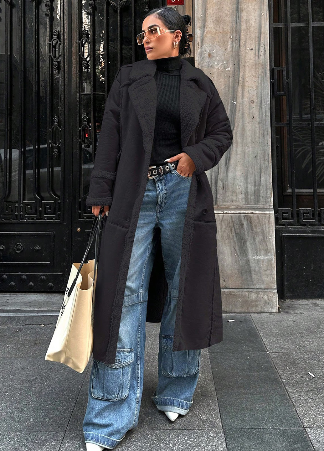 Дубленка SHEIN (330486883)