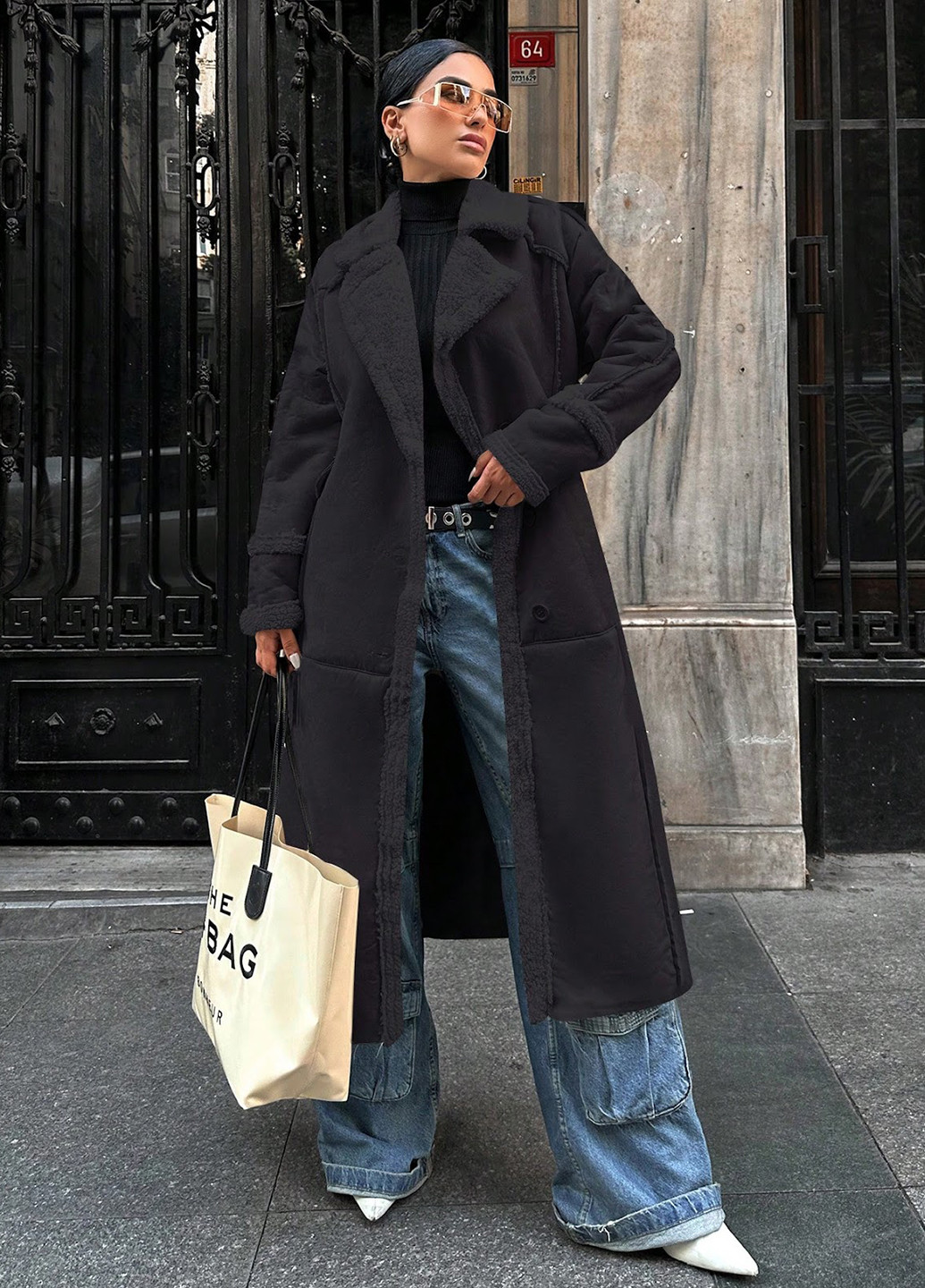 Дубленка SHEIN (330486883)