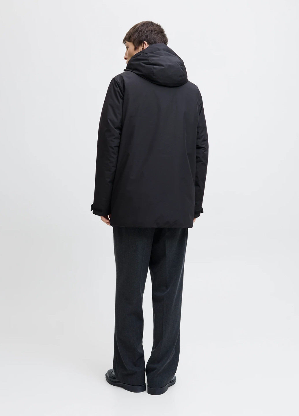 Черная демисезонная куртка Jack & Jones