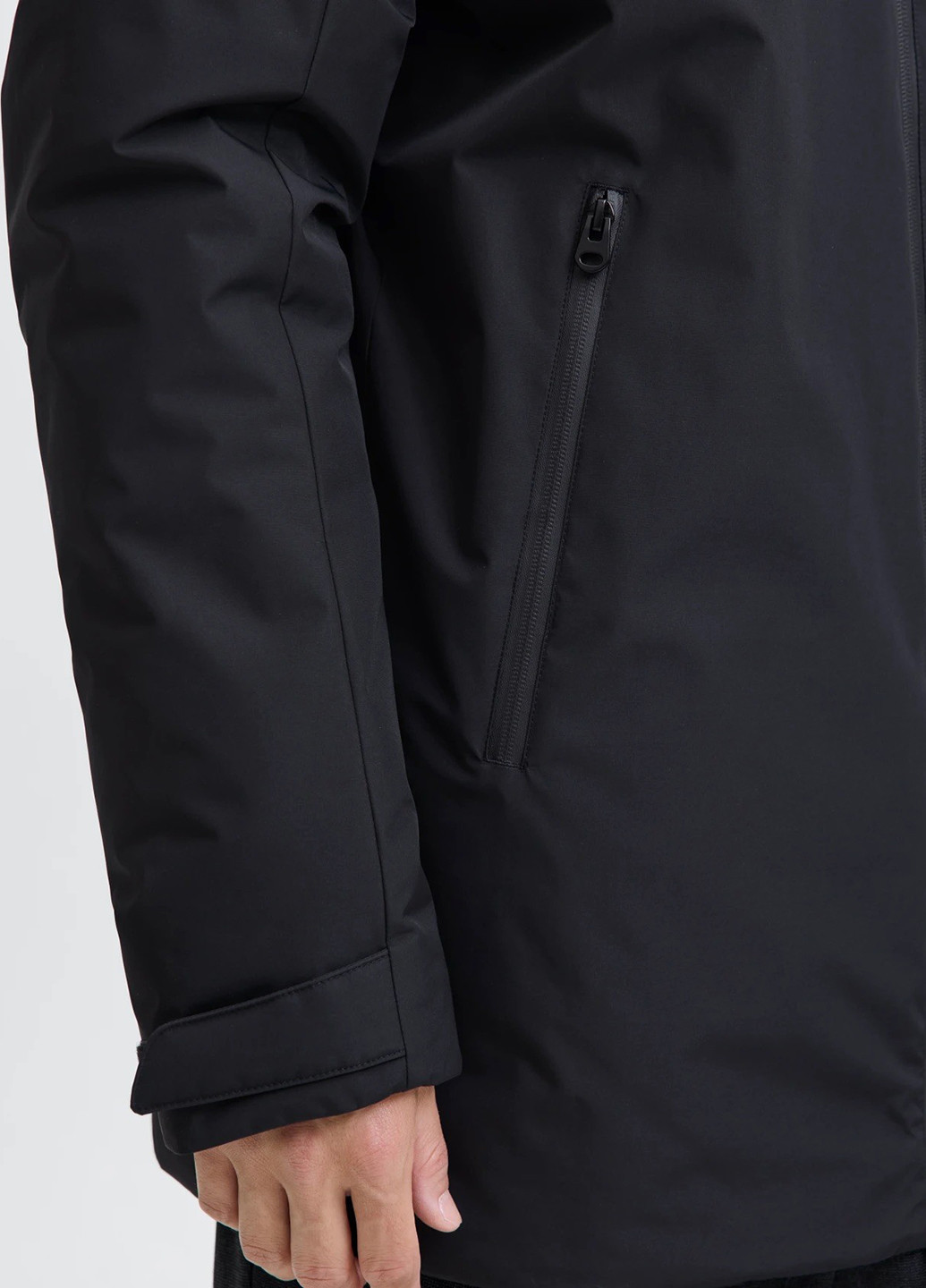 Черная демисезонная куртка Jack & Jones