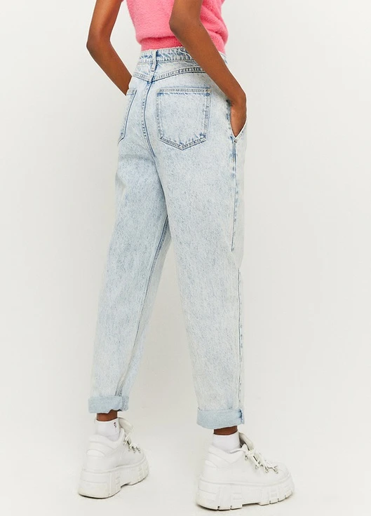 Джинсы Skinny Jeans - WOVEN HW MOM DENIM Tally Weijl - (228499680)