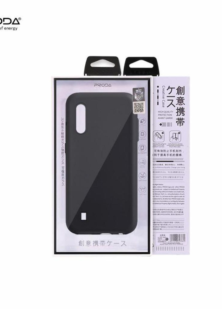 Чехол для мобильного телефона (смартфона) Soft-Case для Samsung A01 Black (XK-PRD-A01-BK) Proda (201493633)