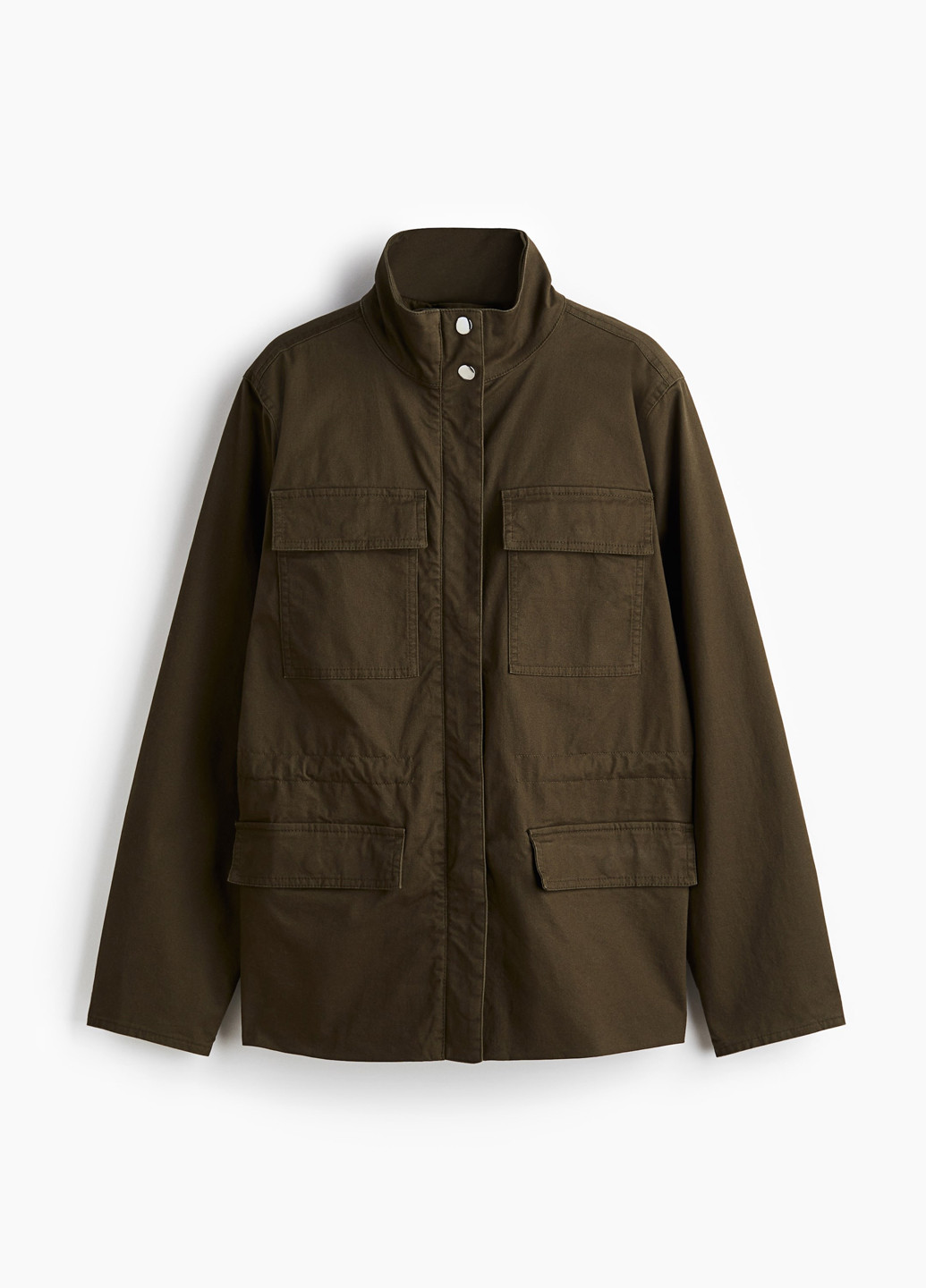 Коричнева демісезонна куртка H&M