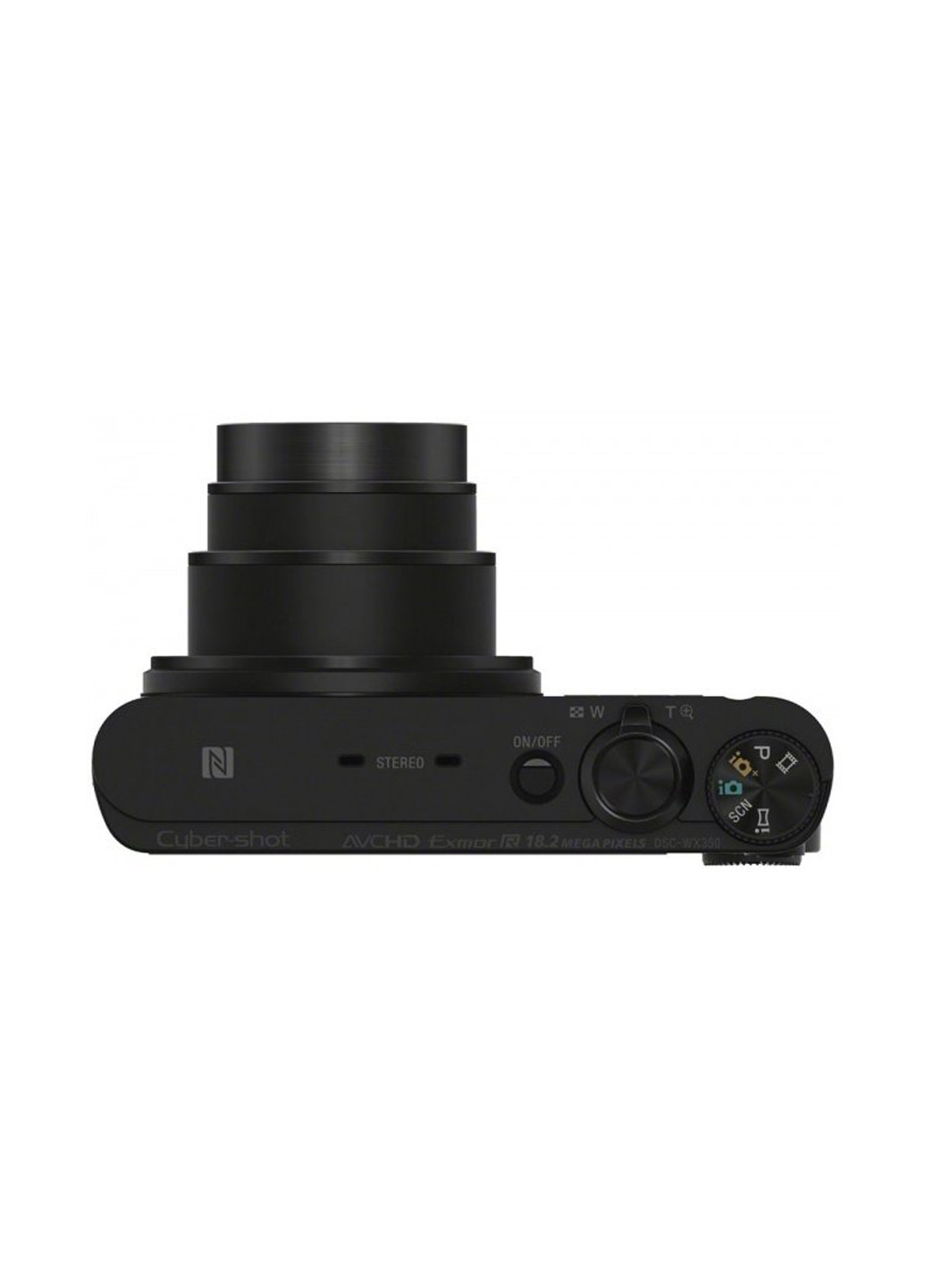 Компактная фотокамера Sony cyber-shot wx350 black (132999714)