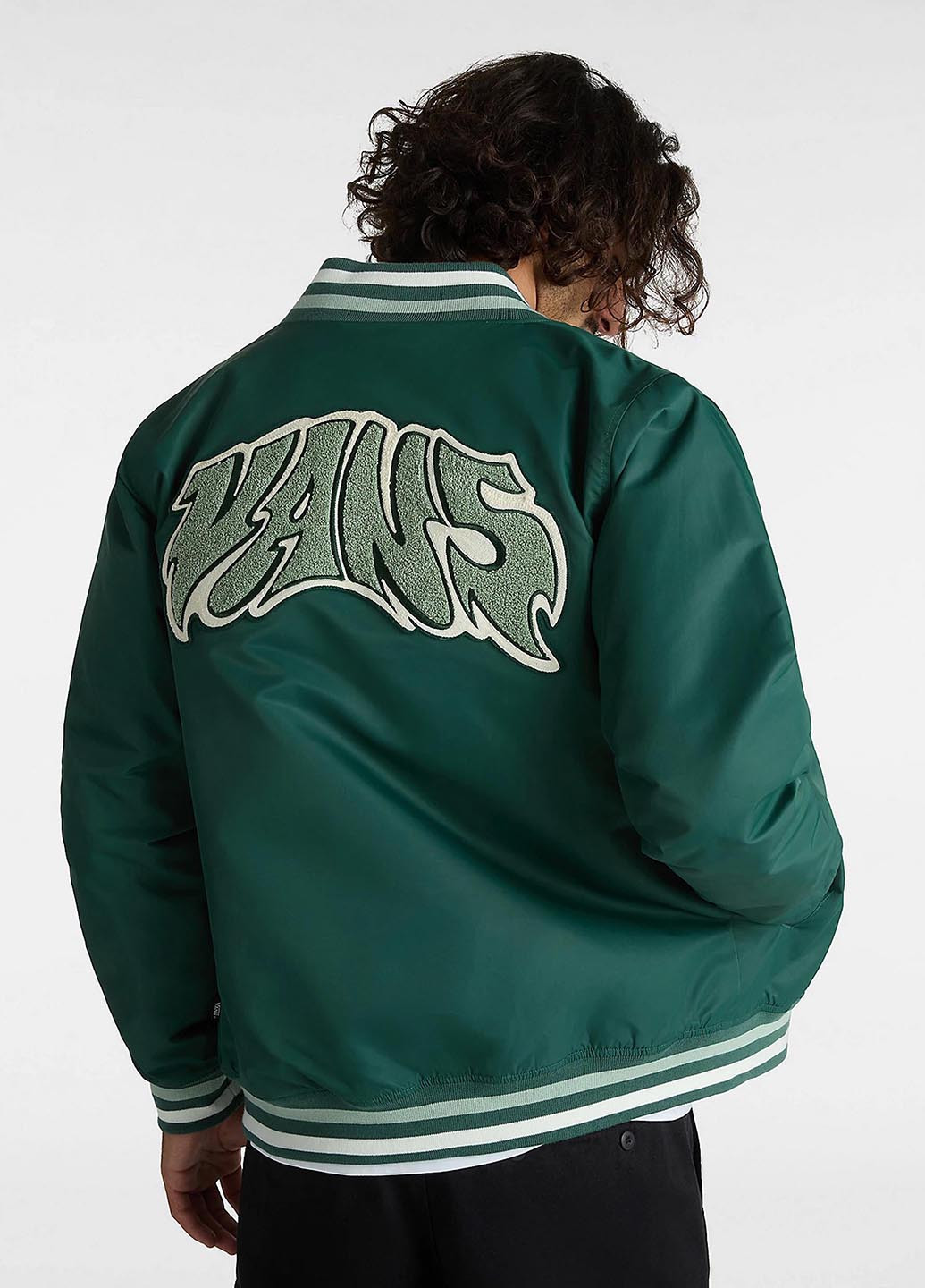 Бомбер Vans бейсбольний на блискавці (330358931)