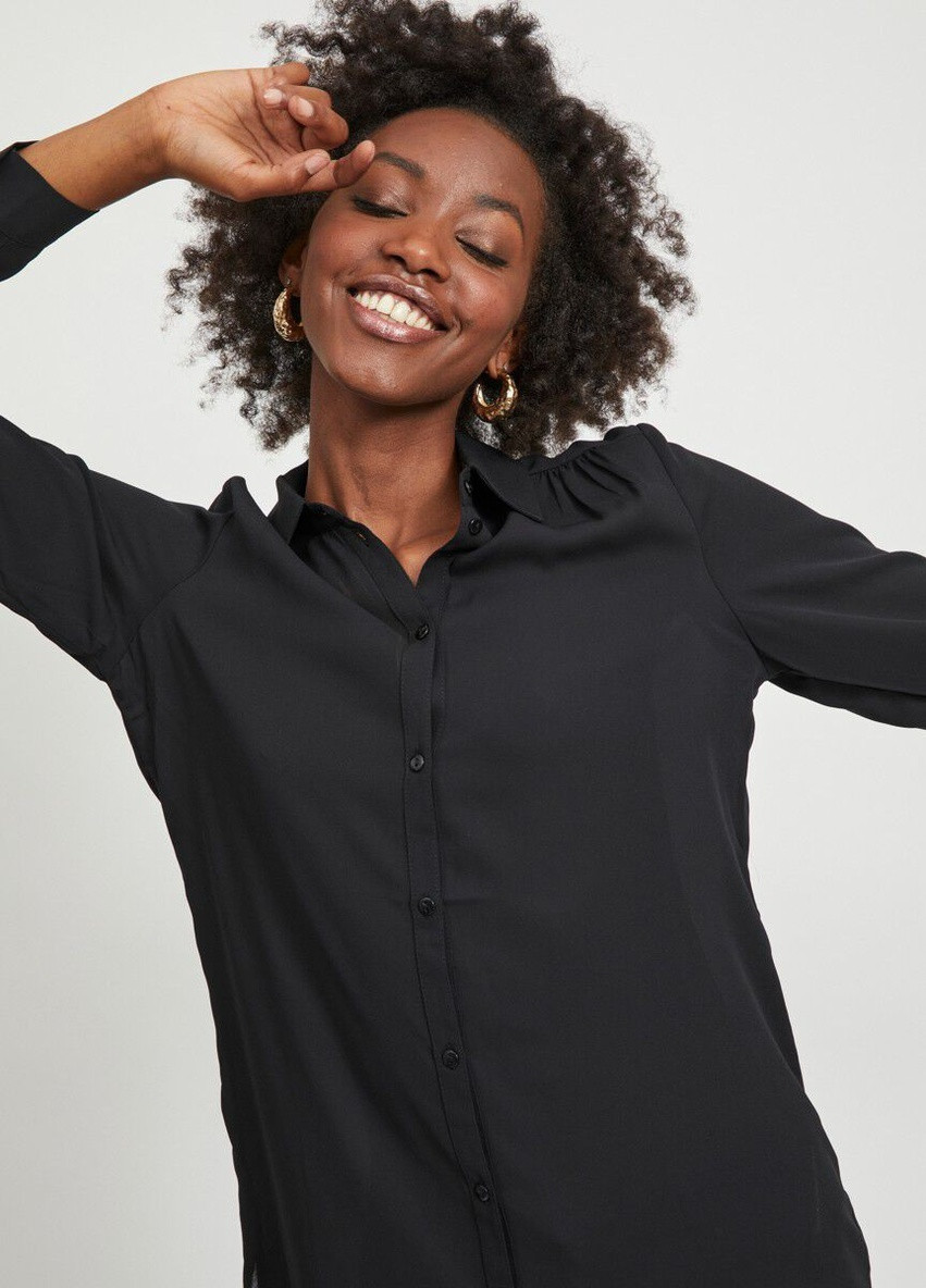 Чёрная блуза Vila