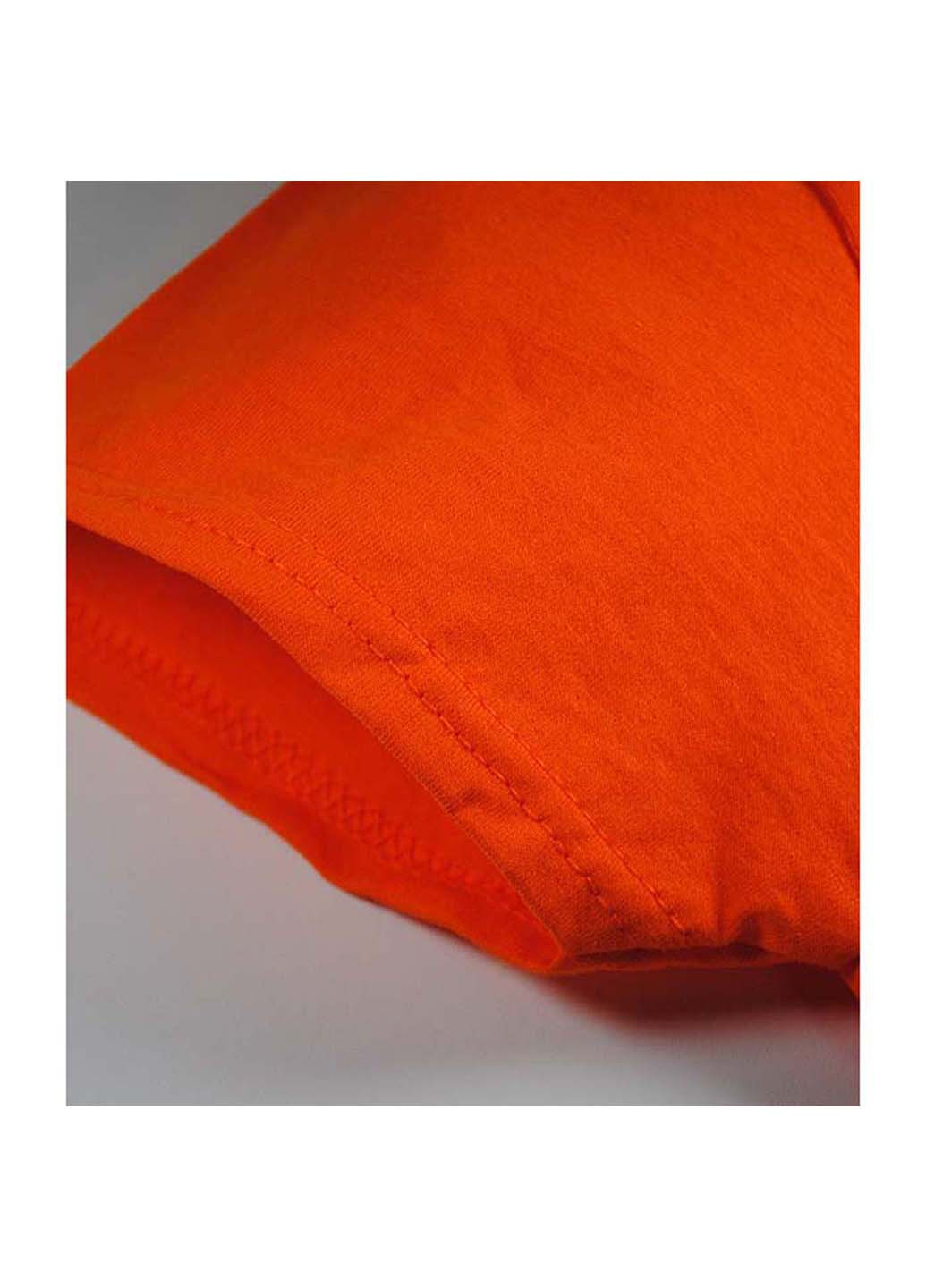 Оранжевая демисезон футболка Fruit of the Loom D0613720442XL