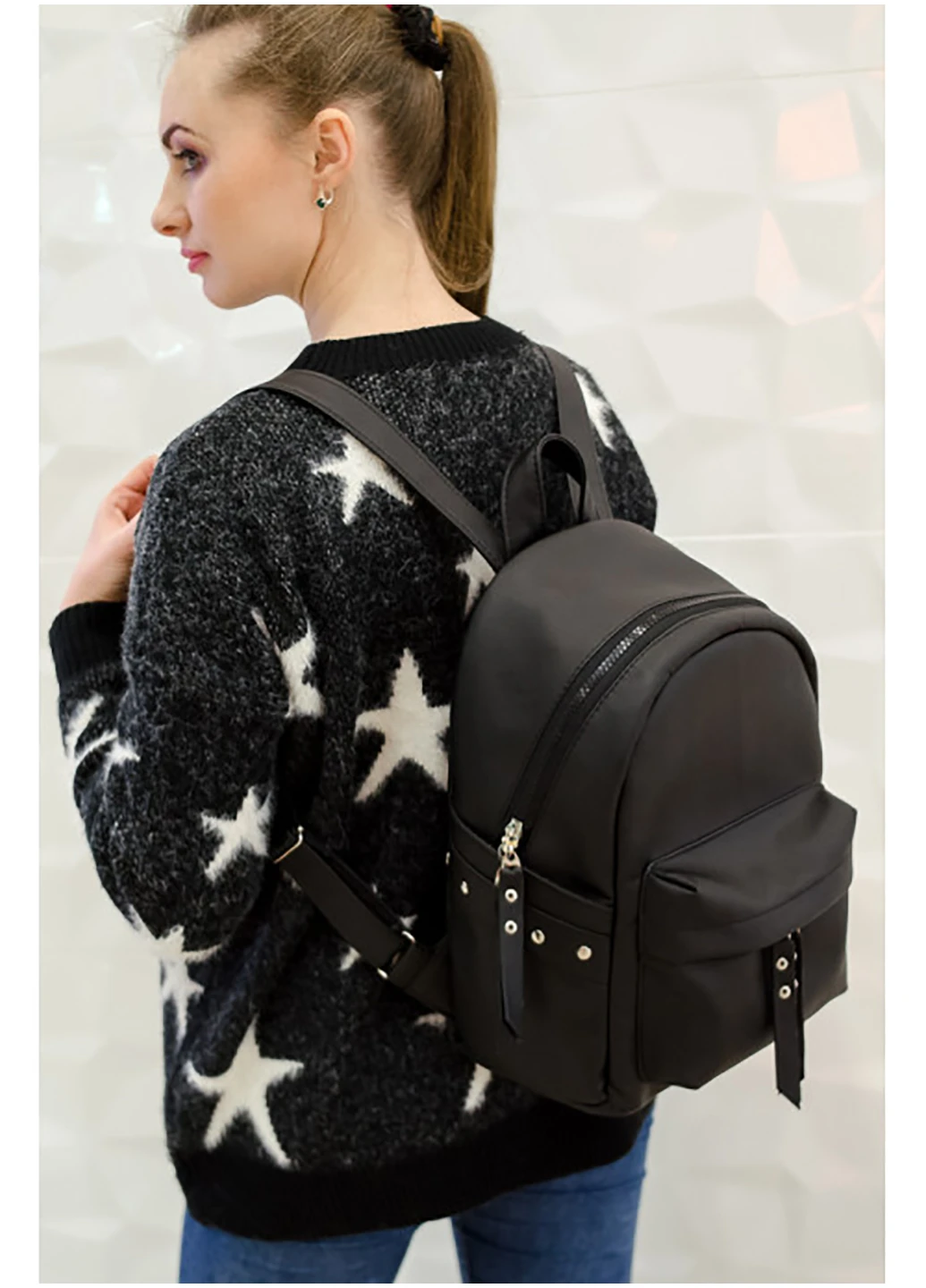 Женский рюкзак 35х25х12 см Sambag (242189302)