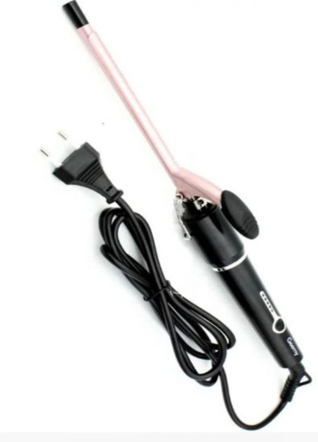 Профессиональная керамическая плойка 2в1 для завивки волос GM 2825 Черно-розовый Art (254325498)