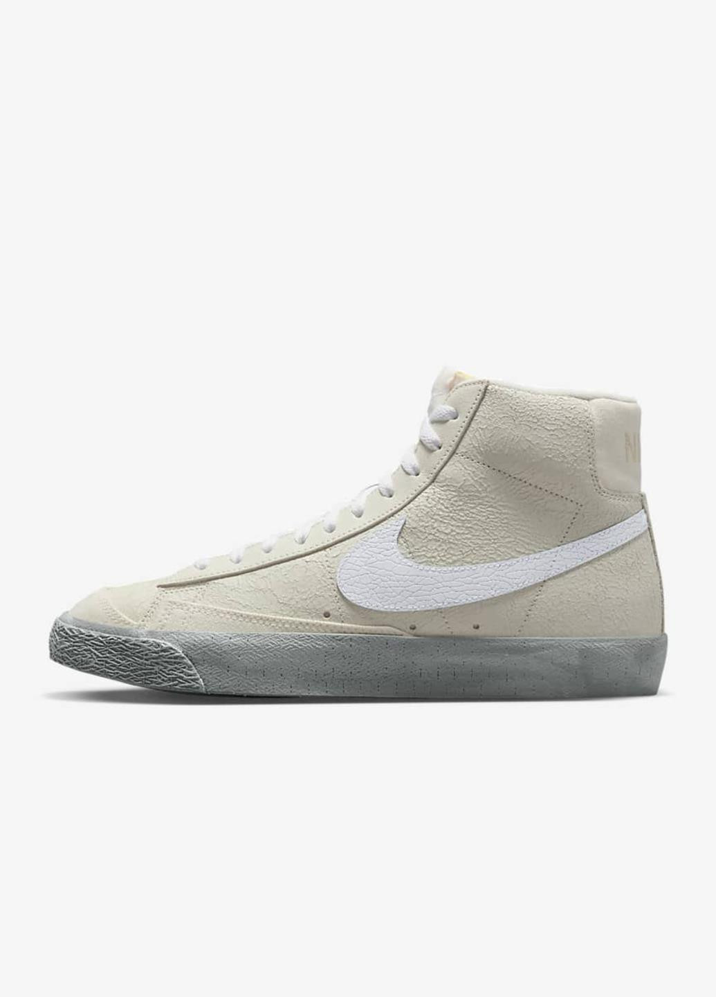 Бежеві кеды dv0797-100 Nike Blazer Mid '77 SE