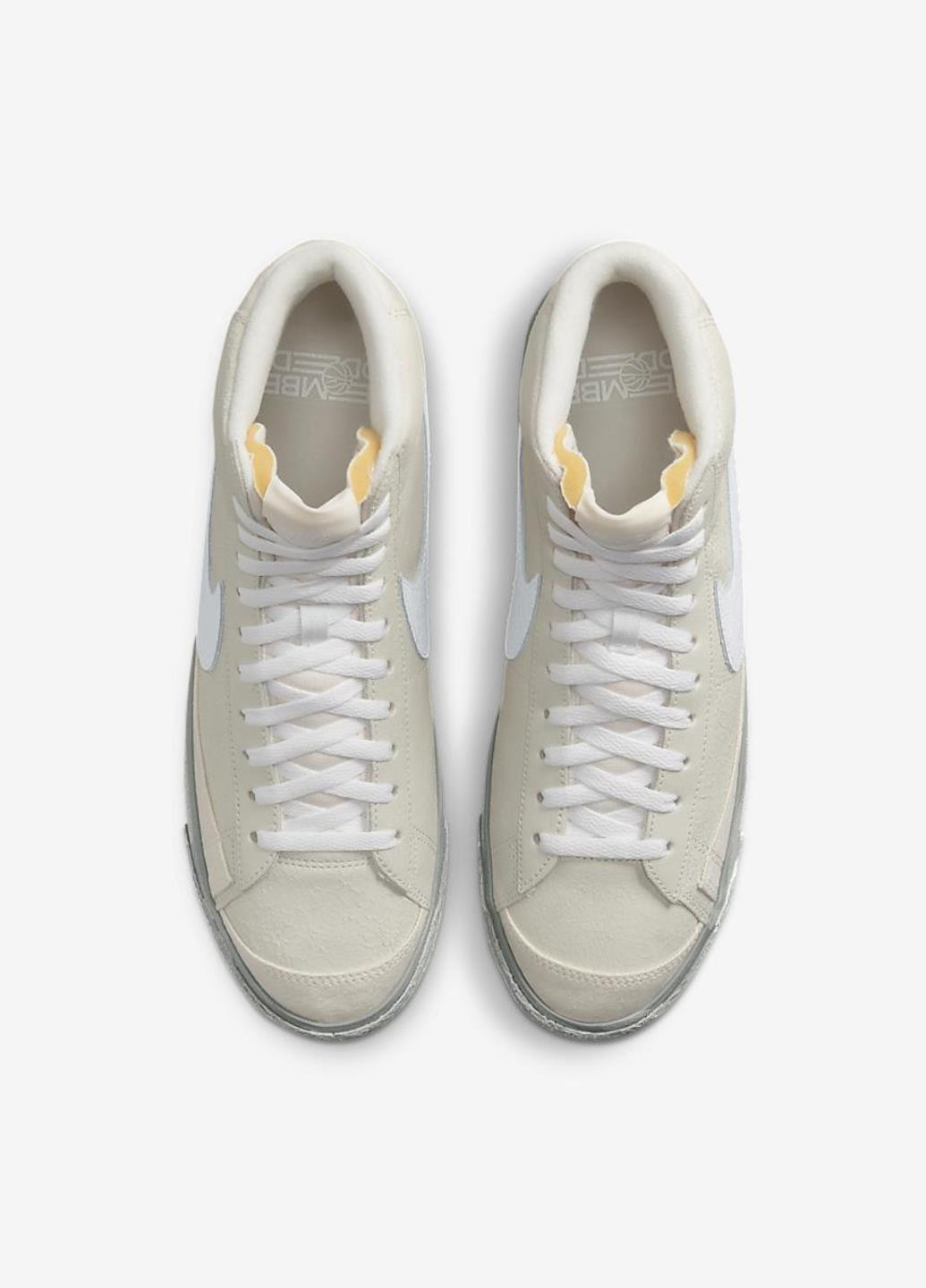 Бежеві кеды dv0797-100 Nike Blazer Mid '77 SE