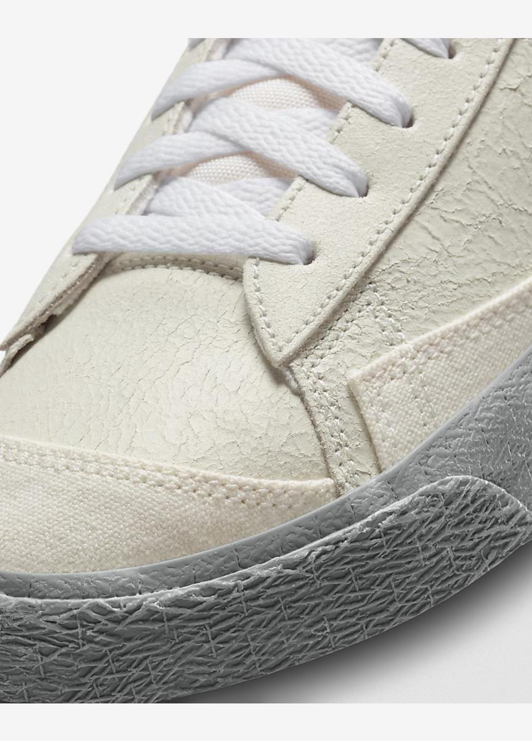 Бежеві кеды dv0797-100 Nike Blazer Mid '77 SE