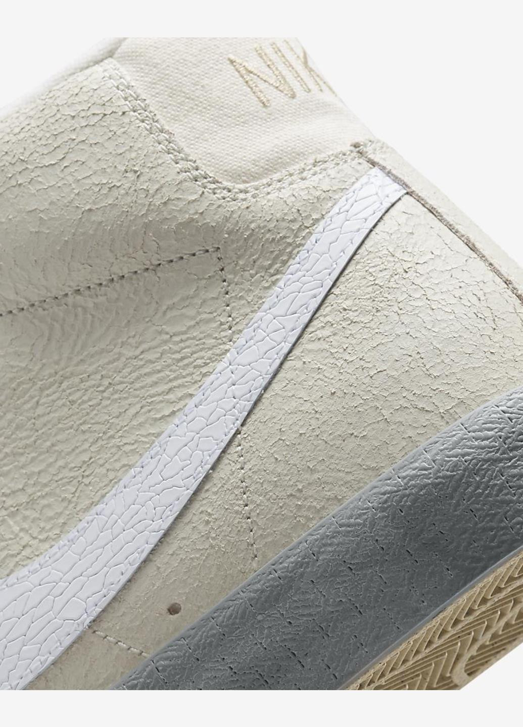 Бежеві кеды dv0797-100 Nike Blazer Mid '77 SE