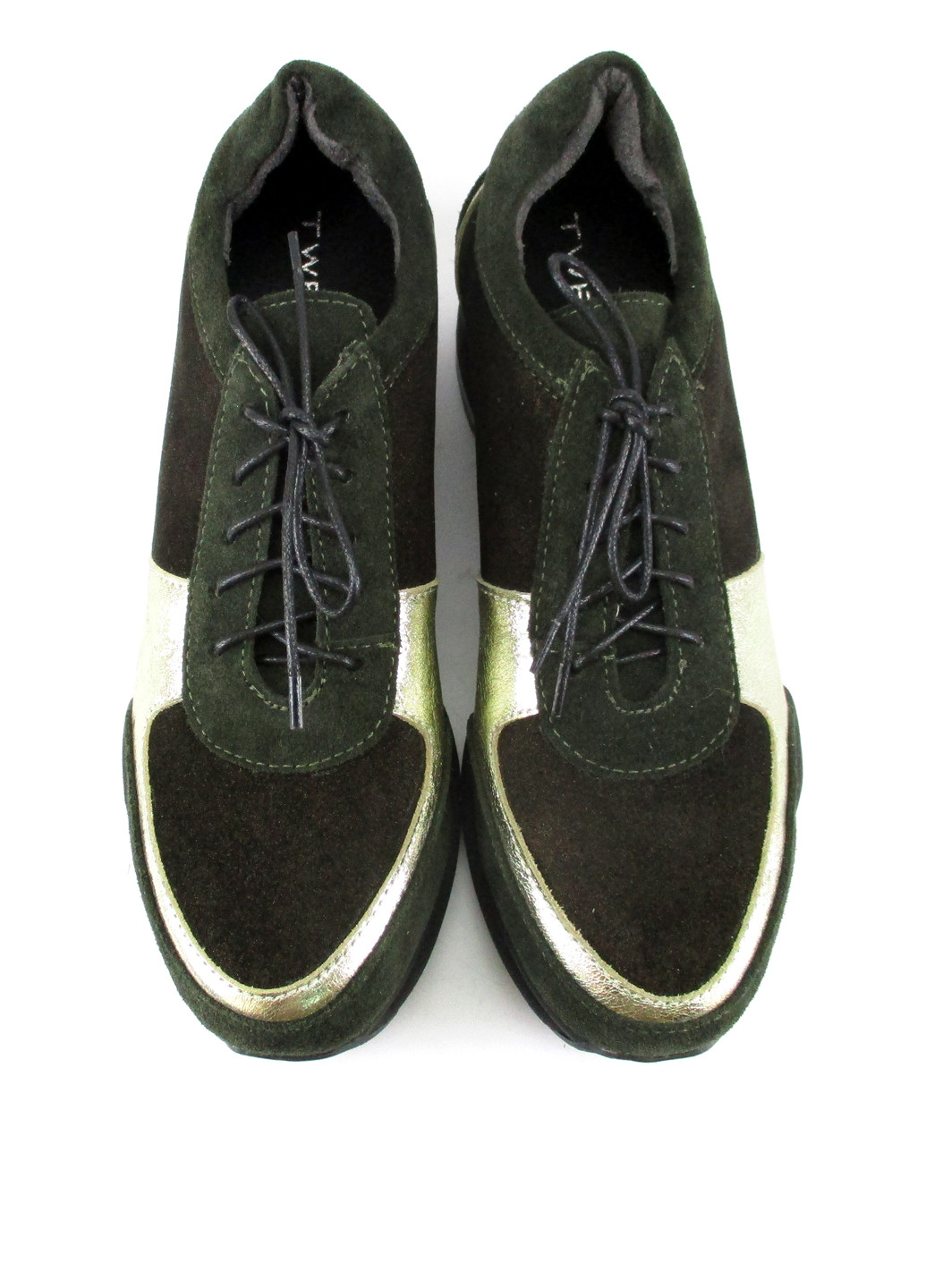 Темно-зеленые демисезонные кроссовки Twenty Two