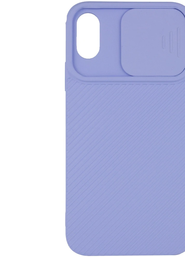 Чохол Camshield Square TPU зі шторкою для камери для Apple iPhone XS Max (6.5 ') Блакитний (is_00000042554_3) Epik (229725551)