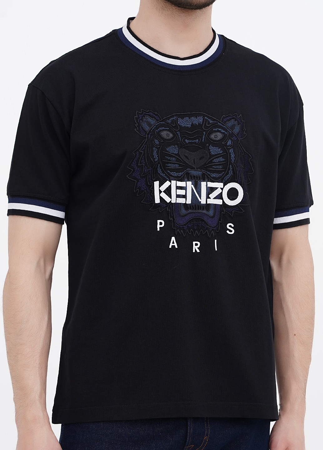 Чорна футболка Kenzo