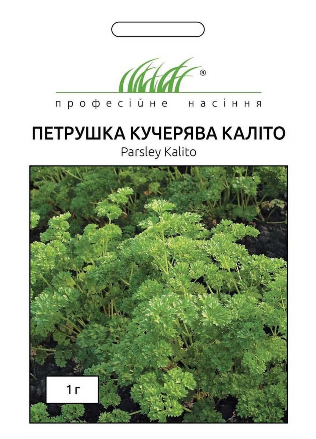 Семена Петрушка кудрявая Калито 1 г Професійне насіння (215963531)